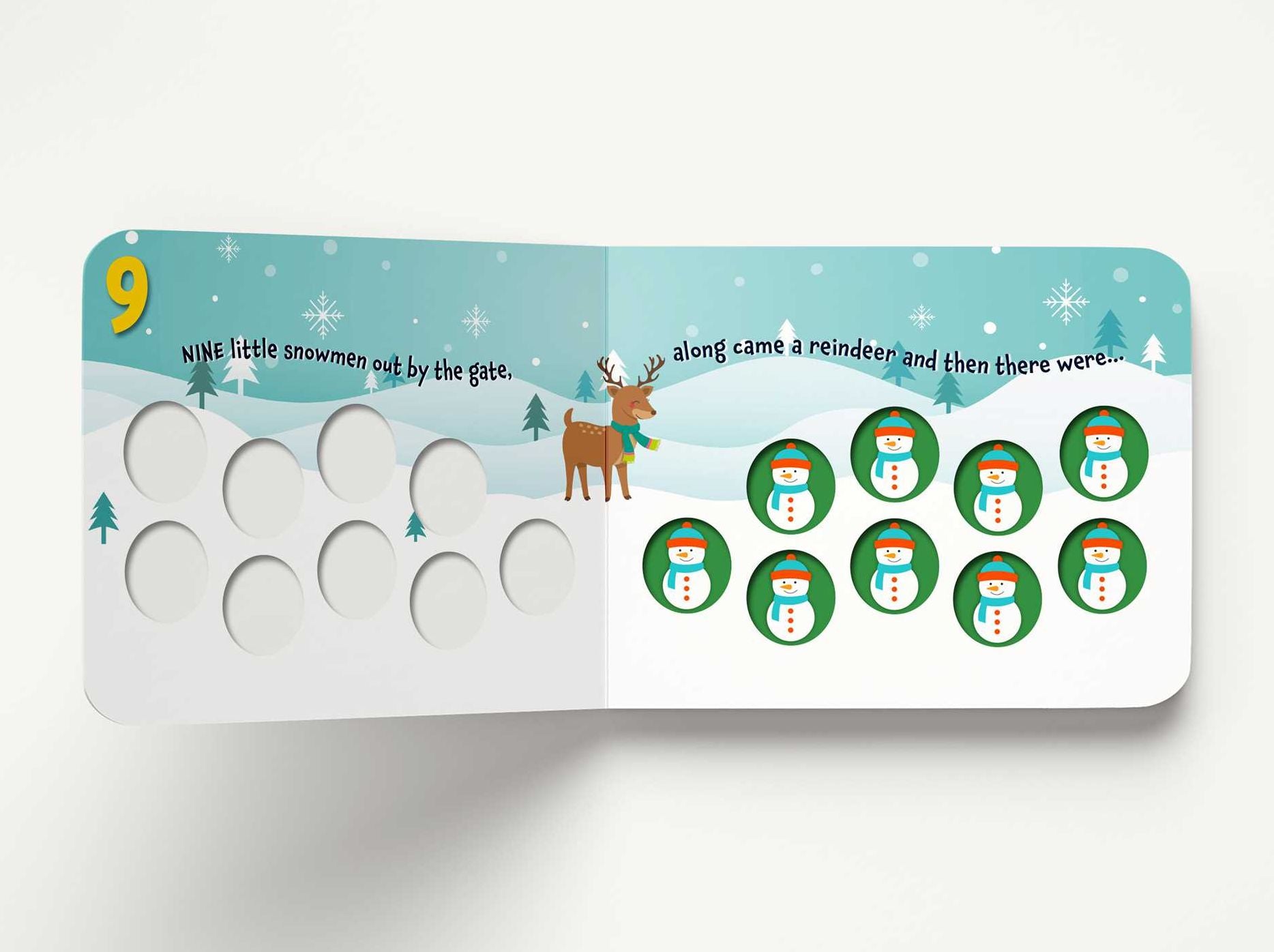 Ten Little Snowmen: A Counting Storybook