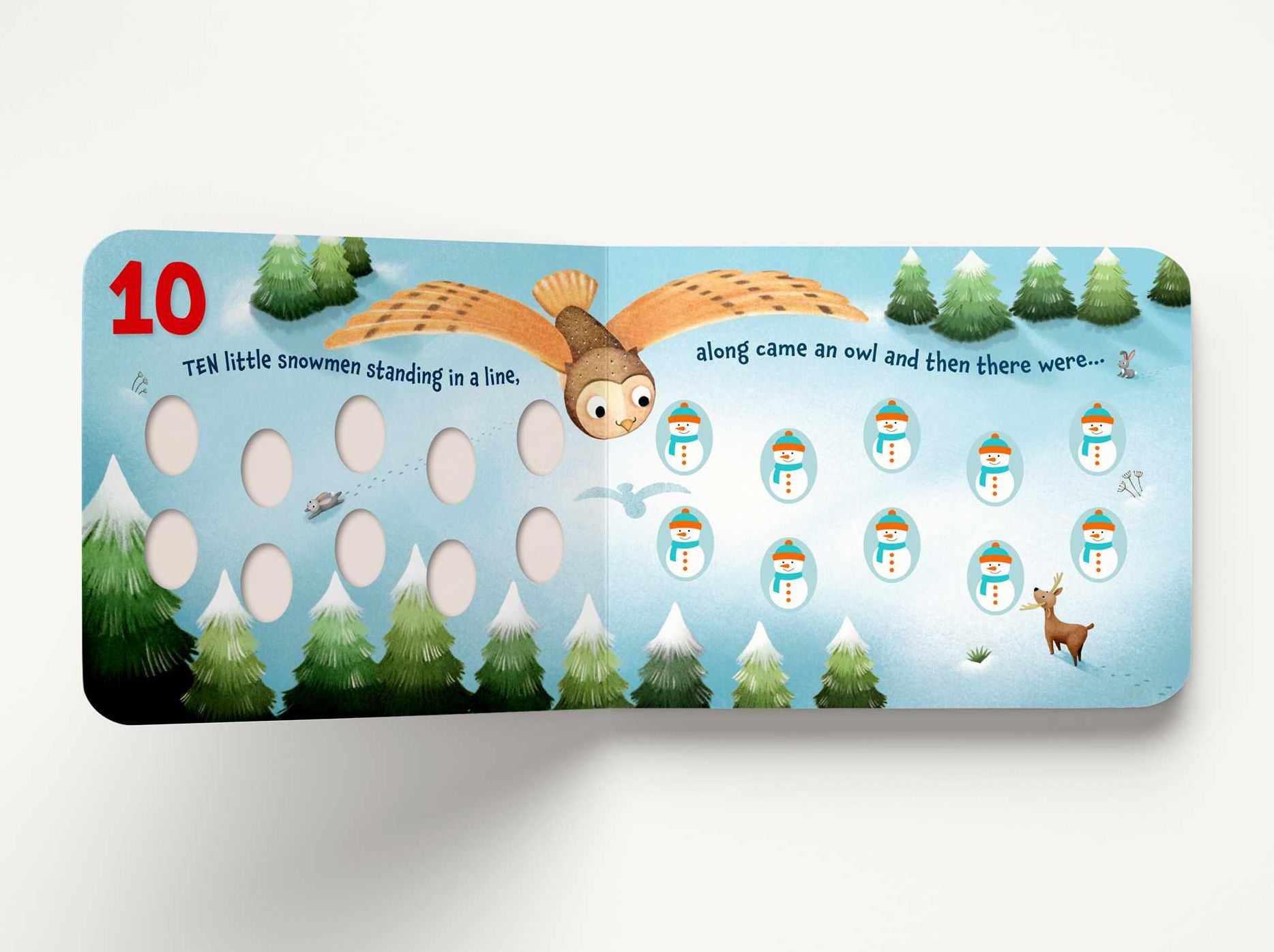 Ten Little Snowmen: A Counting Storybook