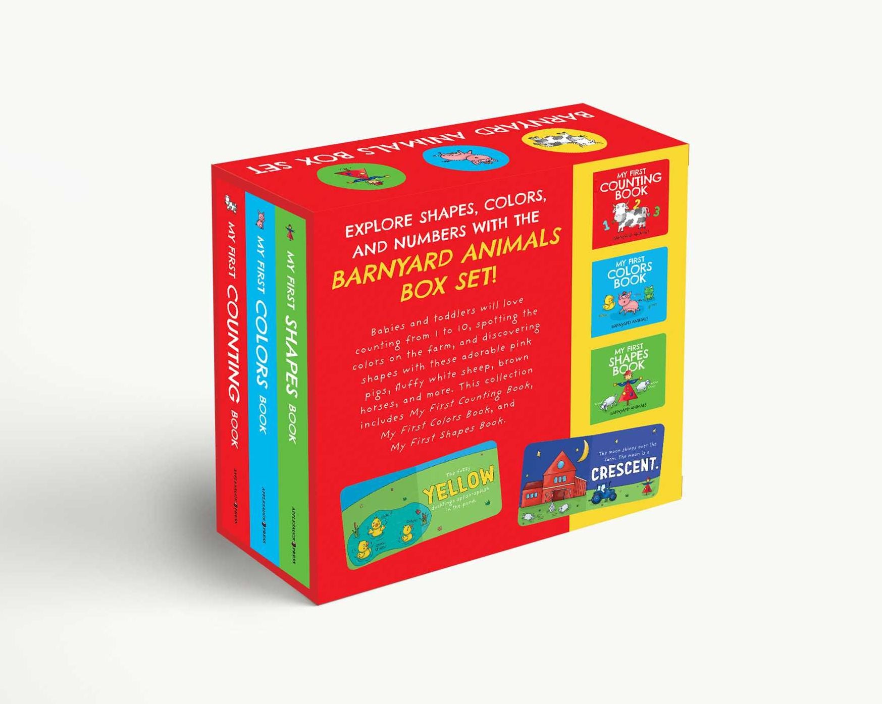 The Barnyard Animals Box Set: My First Board Book Library