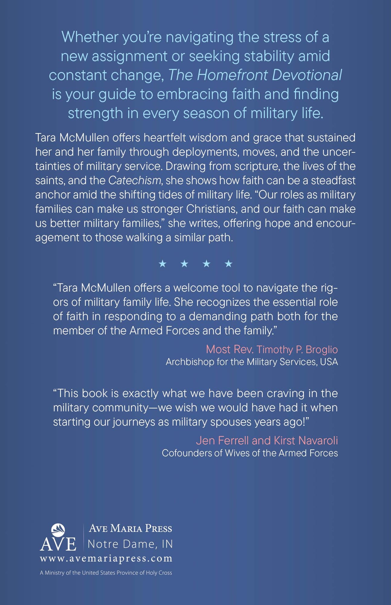 The Homefront Devotional: Navigate Military Life with Courage, Hope, and Faith The Essential Catholic Companion for Families of the Armed Forces