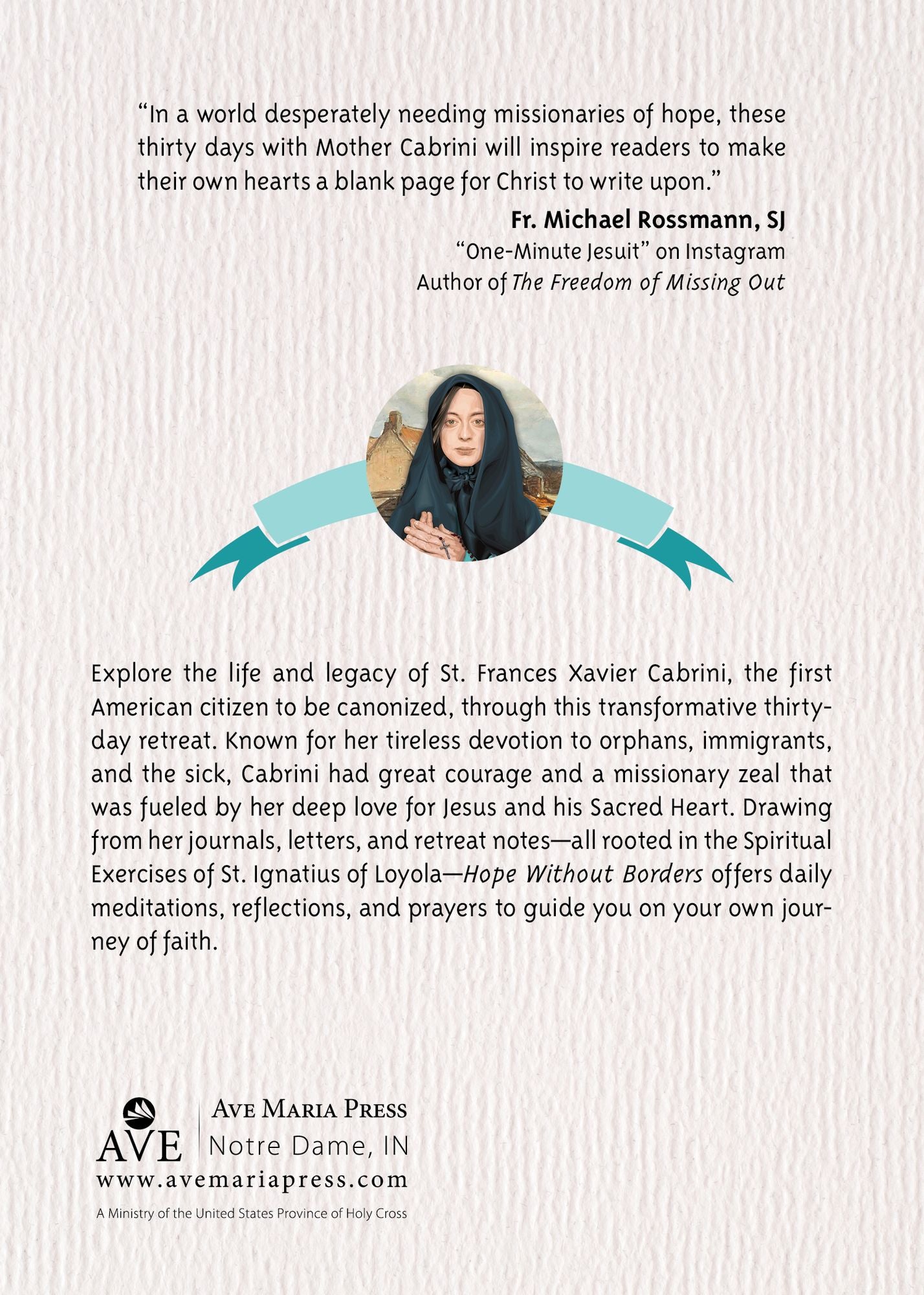 Hope Without Borders: 30 Days with Frances Xavier Cabrini