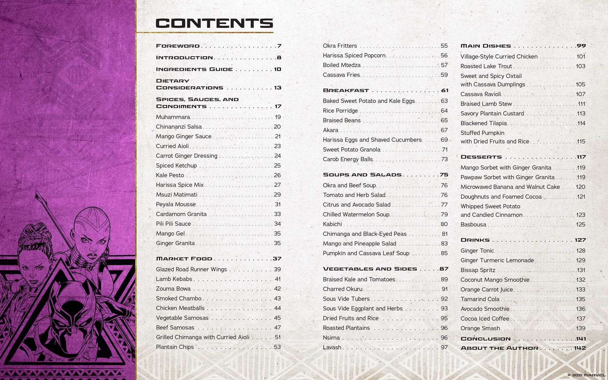 Marvel's Black Panther The Official Wakanda Cookbook