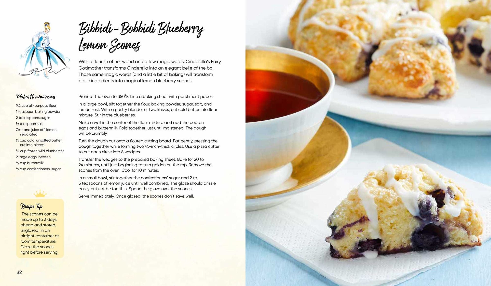 Disney Princess Tea Parties Cookbook (Kids Cookbooks, Disney Fans)