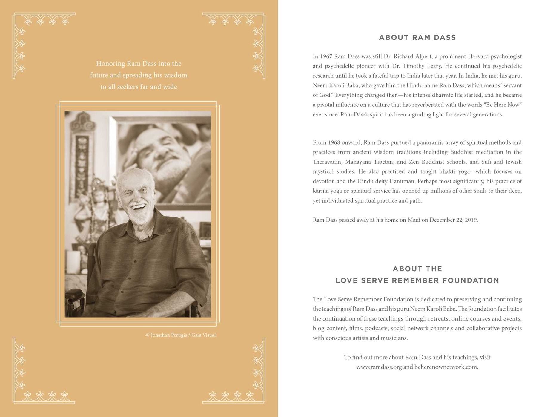 Reflections on the Journey: A Ram Dass Inspired Journal