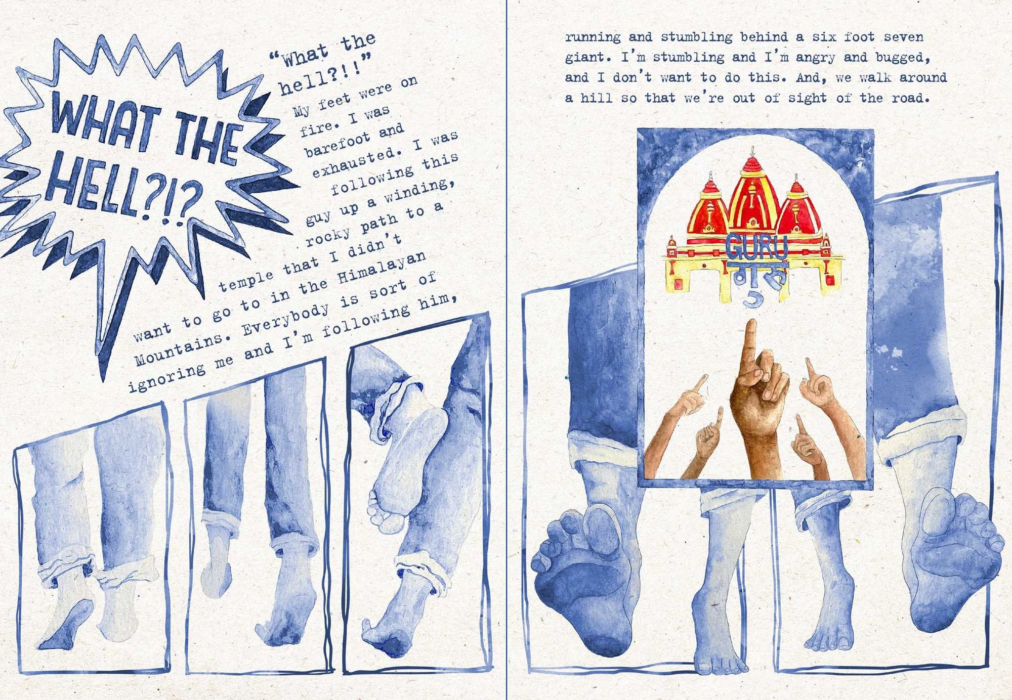You Are the Universe: Ram Dass Maps the Journey (Be Here Now; YA Graphic Novel; Meditation for Teens)