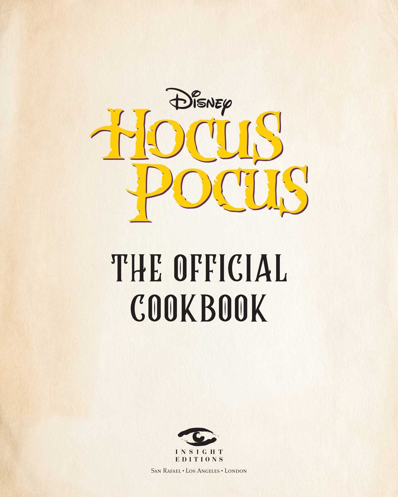 Hocus Pocus: The Official Cookbook