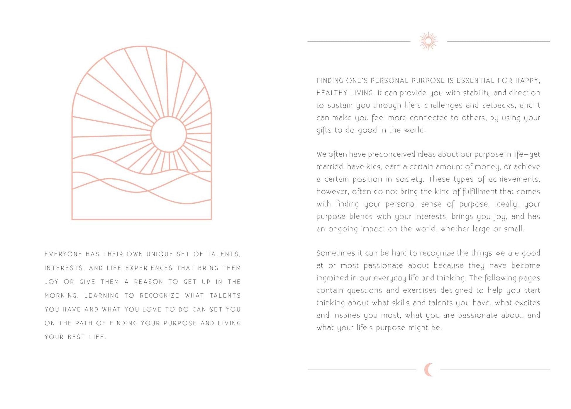 Purpose: A Day and Night Reflection Journal