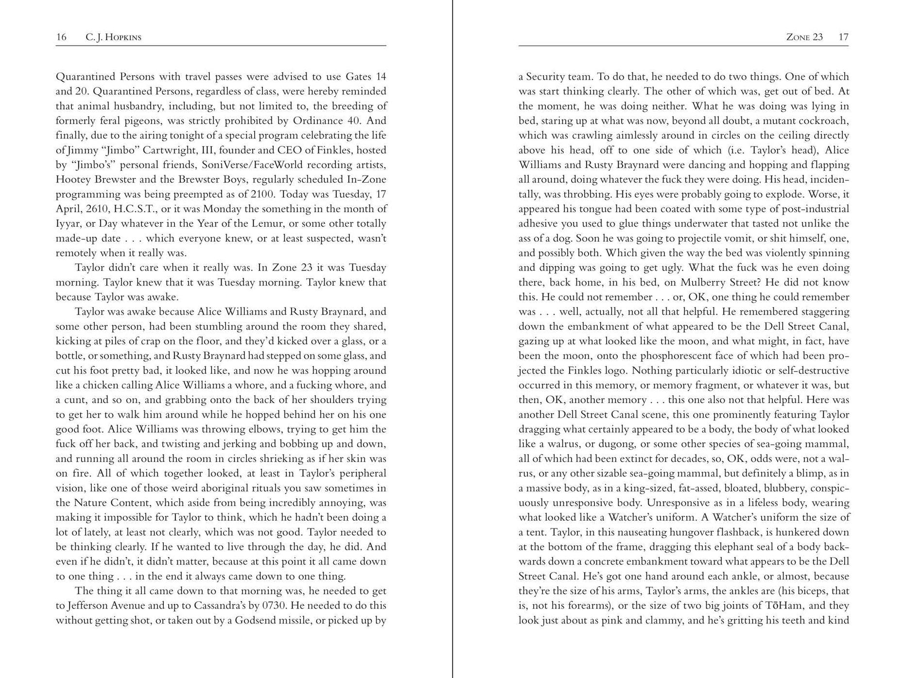 Zone 23: A Novel