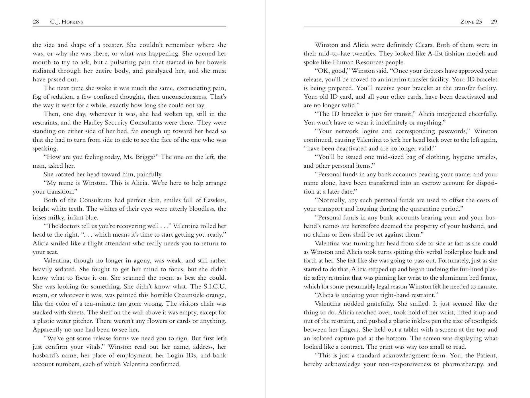 Zone 23: A Novel