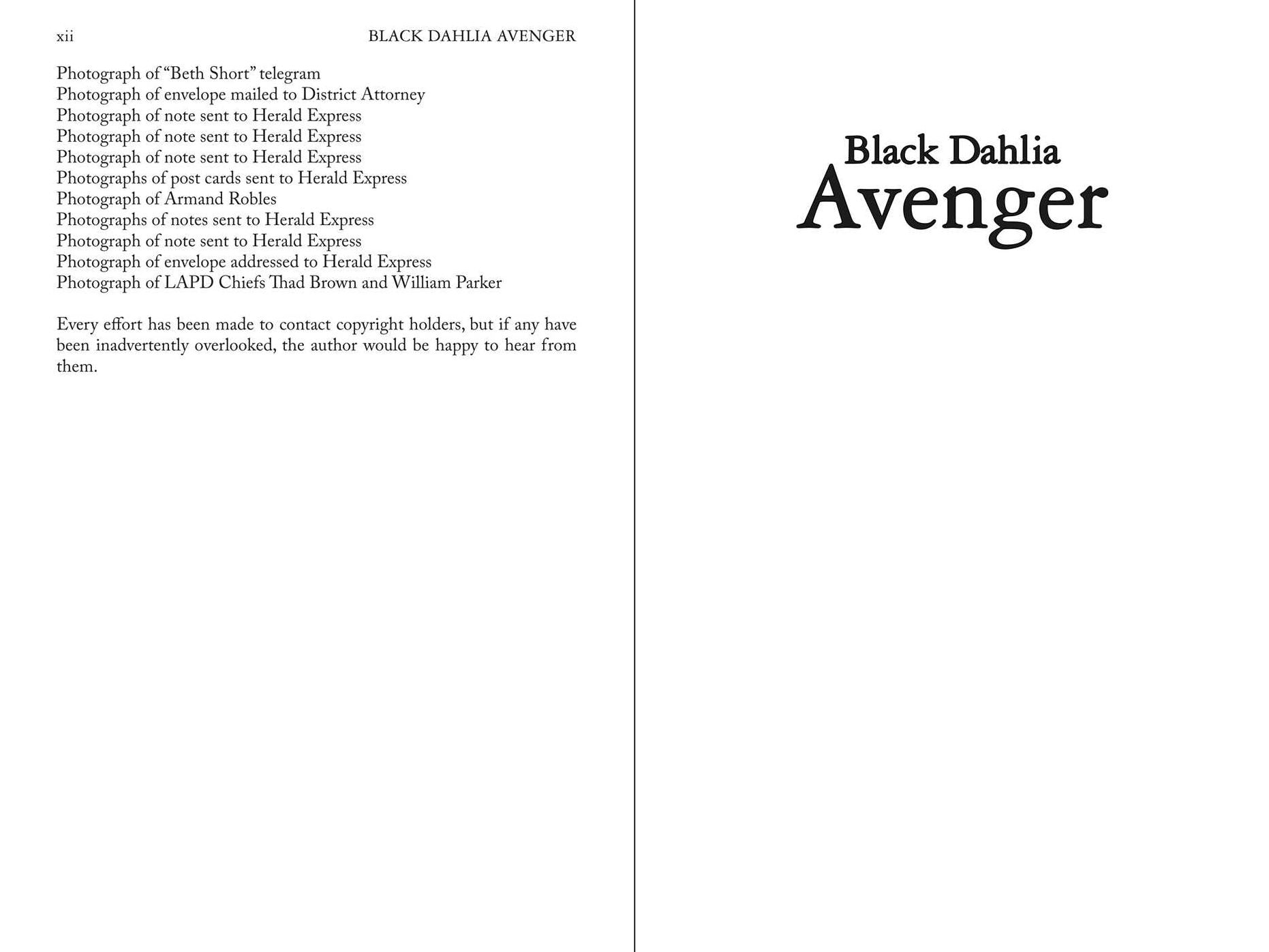 Black Dahlia Avenger: Case Closed: The Definitive Edition