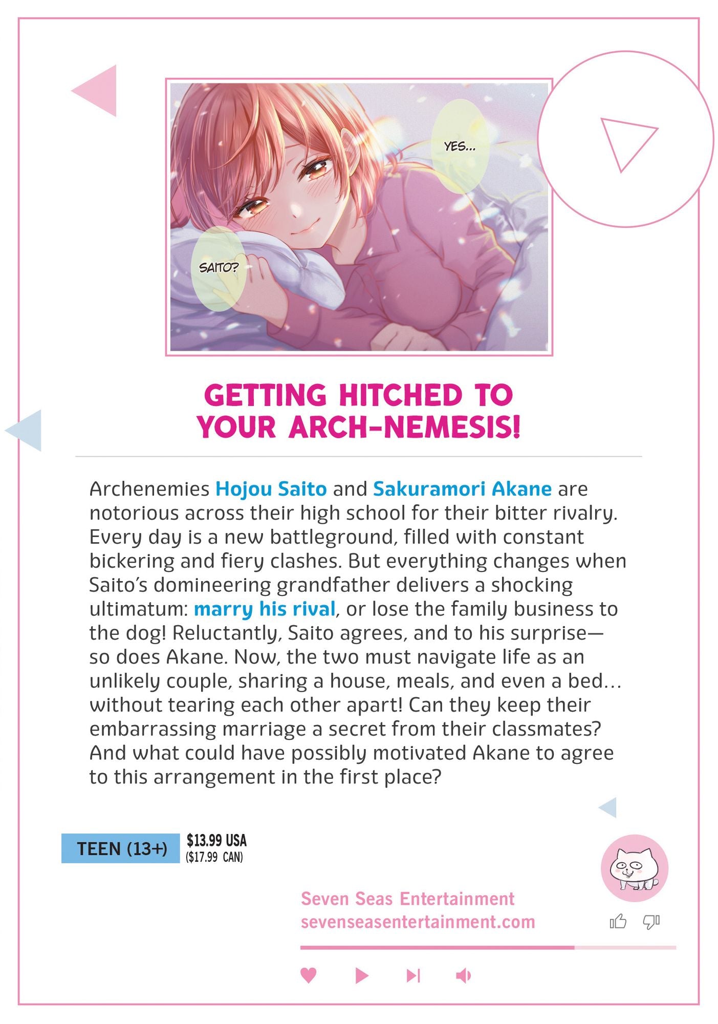 I Got Married to the Girl I Hate Most in Class (Manga) Vol. 1