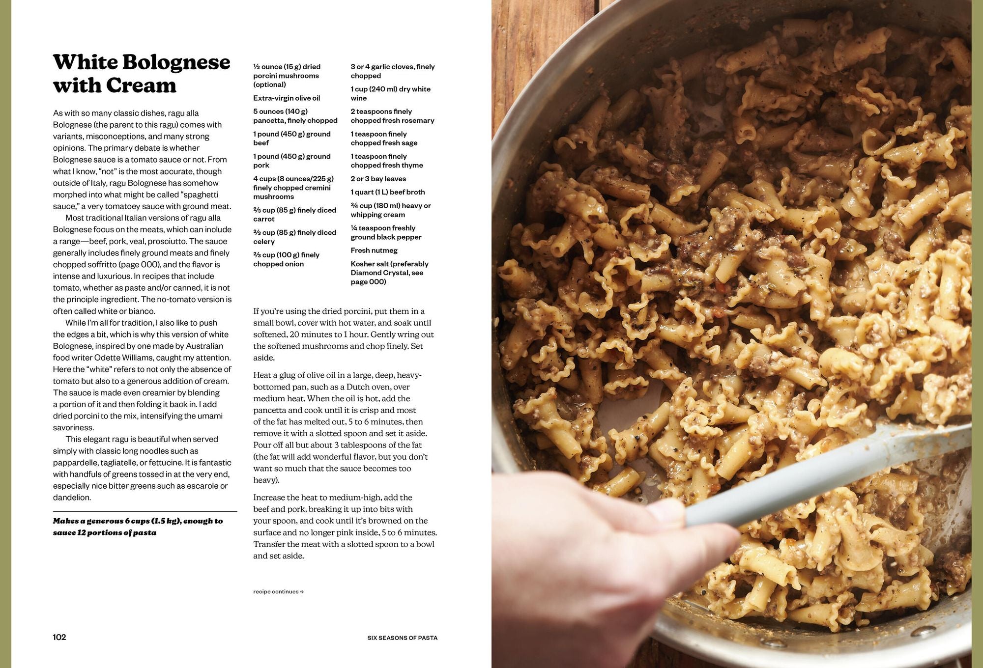 Six Seasons of Pasta: A New Way with Everyone's Favorite Food