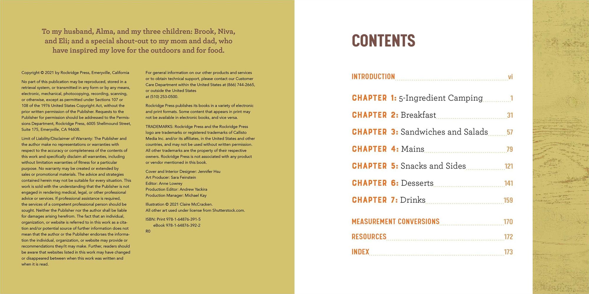 5-Ingredient Camping Cookbook: Easy, Flavorful Recipes for Eating Well in the Great Outdoors