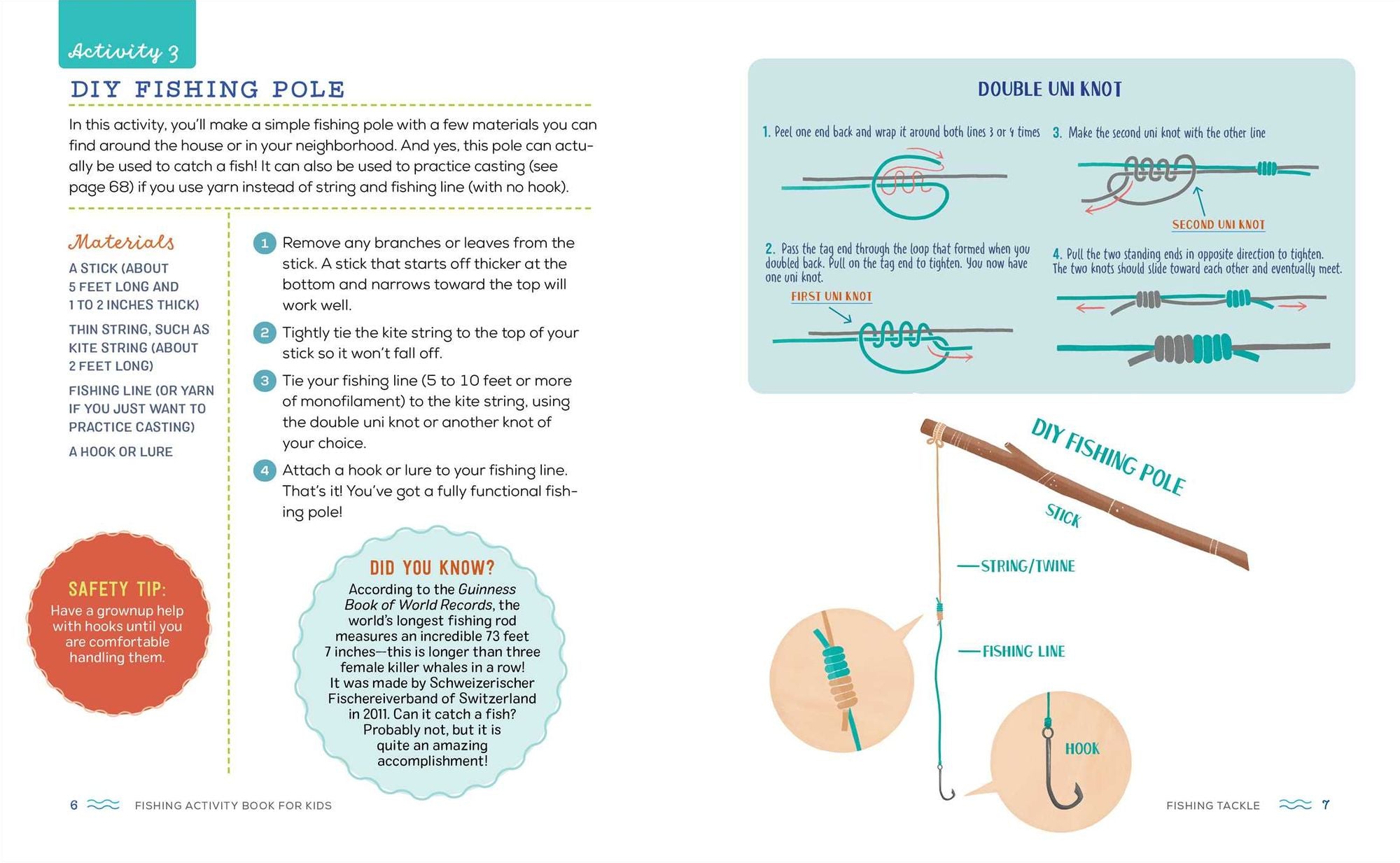 Fishing Activity Book for Kids: 50 Creative Projects to Inspire Curious Anglers