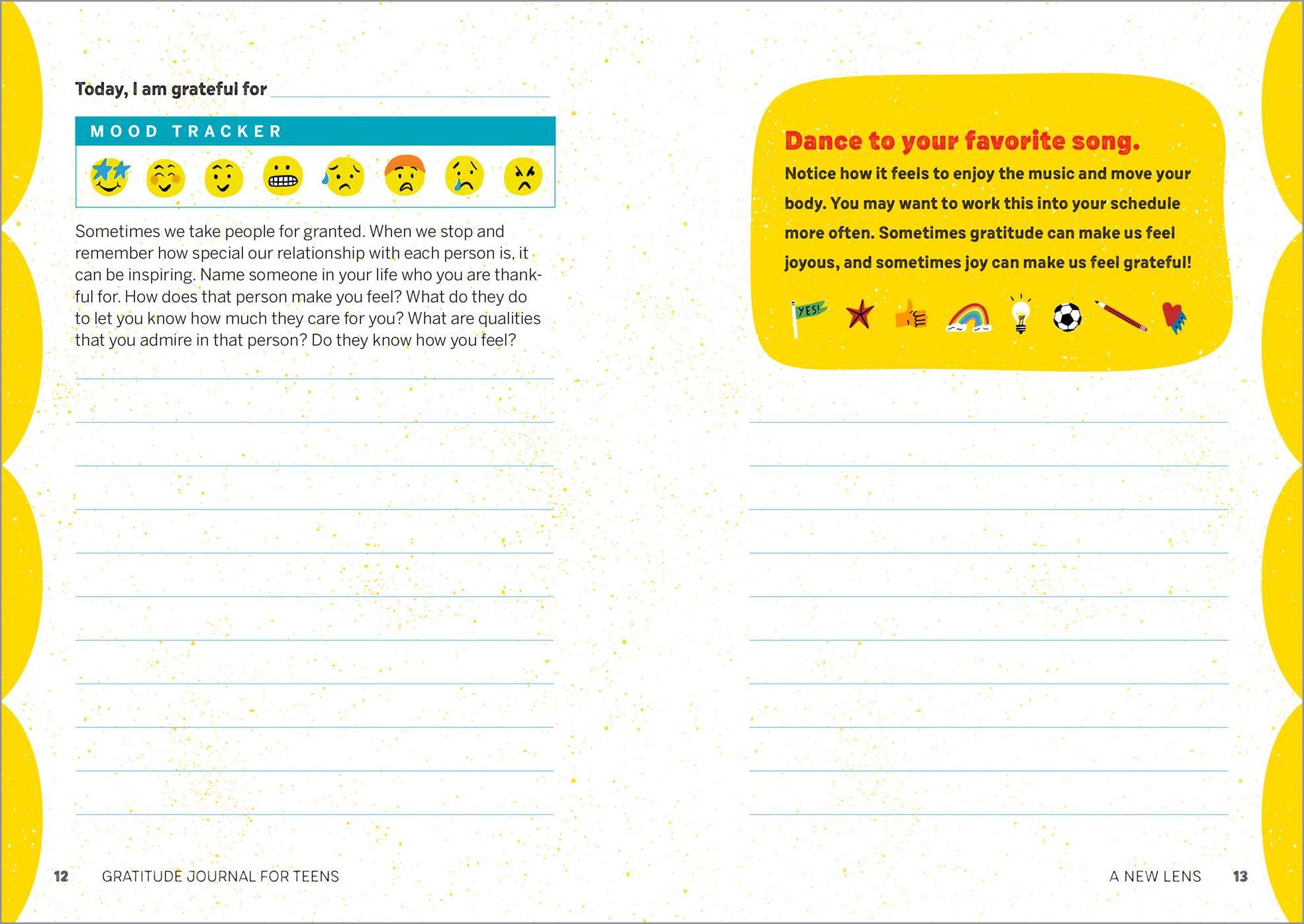 Gratitude Journal for Teens: Prompts to Cultivate a Habit of Awareness and Improve Well-being