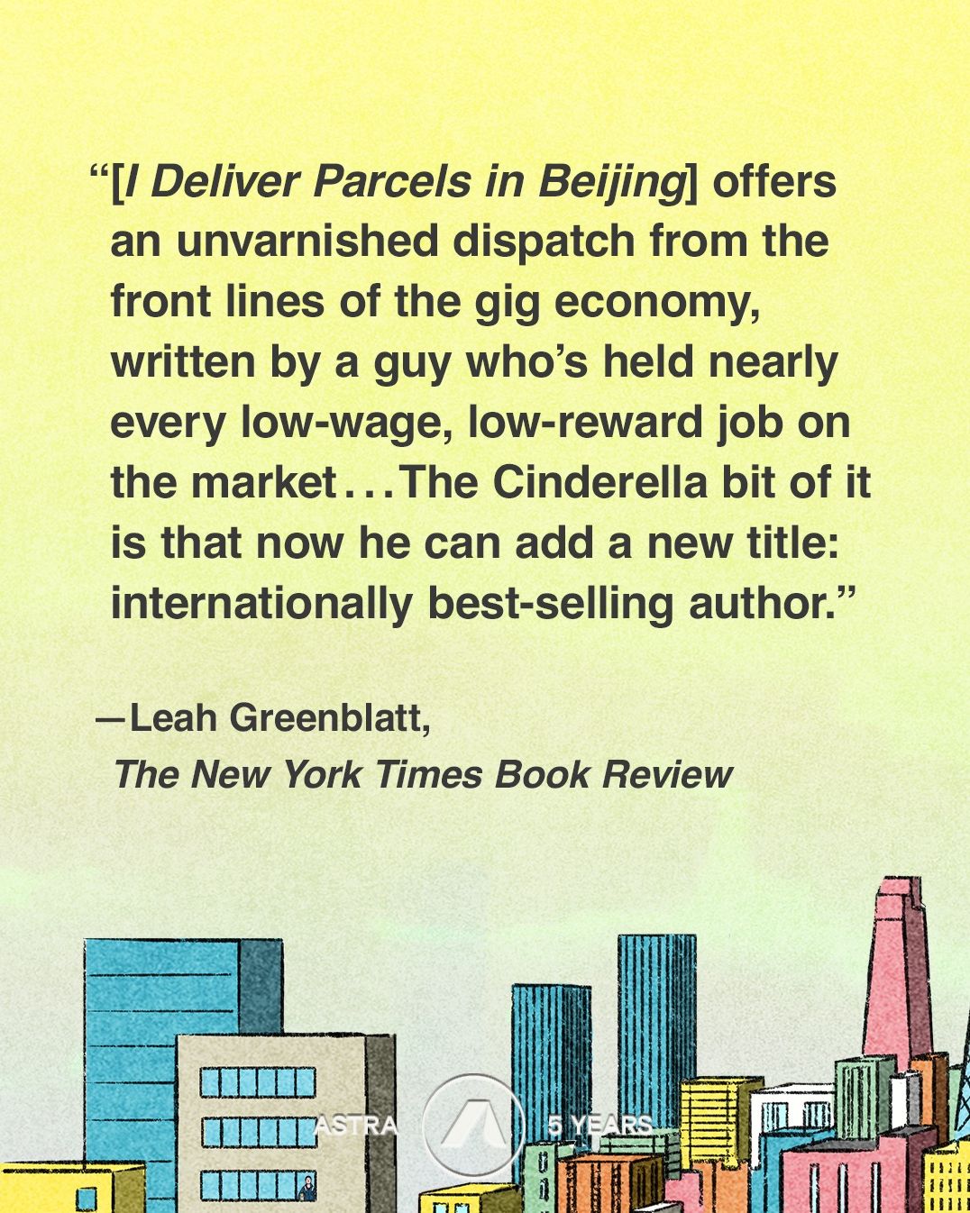 I Deliver Parcels in Beijing
