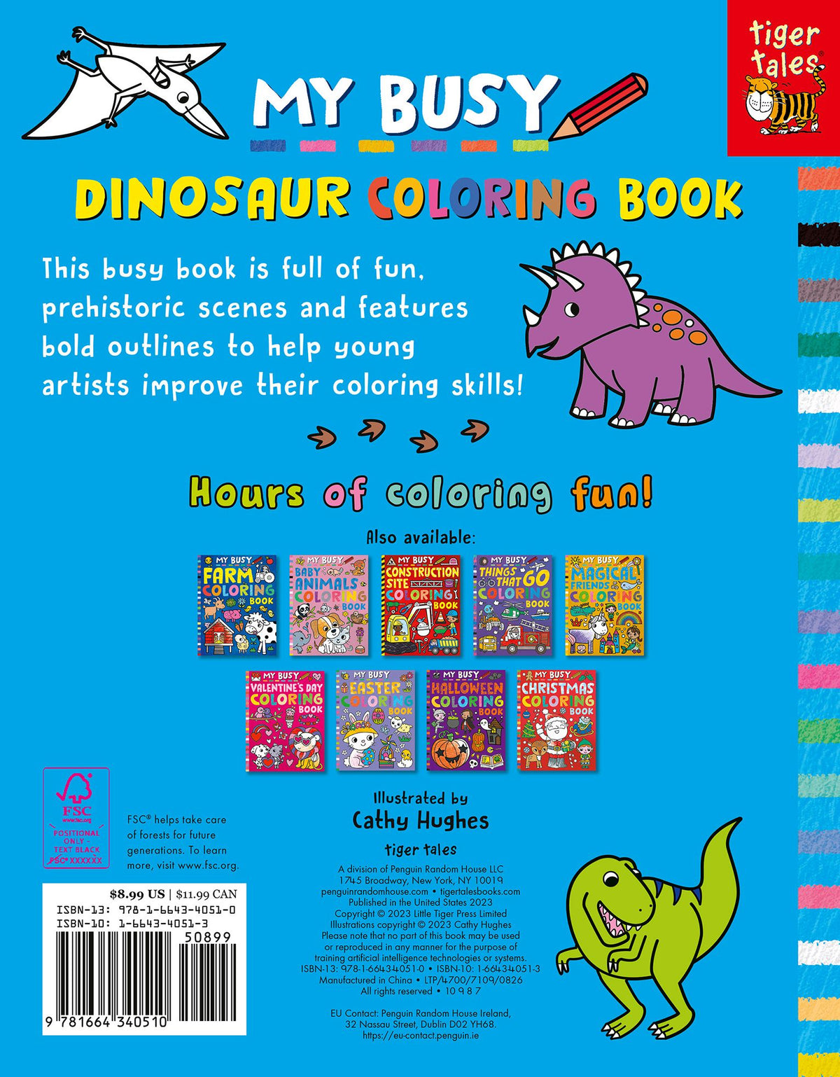 My Busy Dinosaur Coloring Book