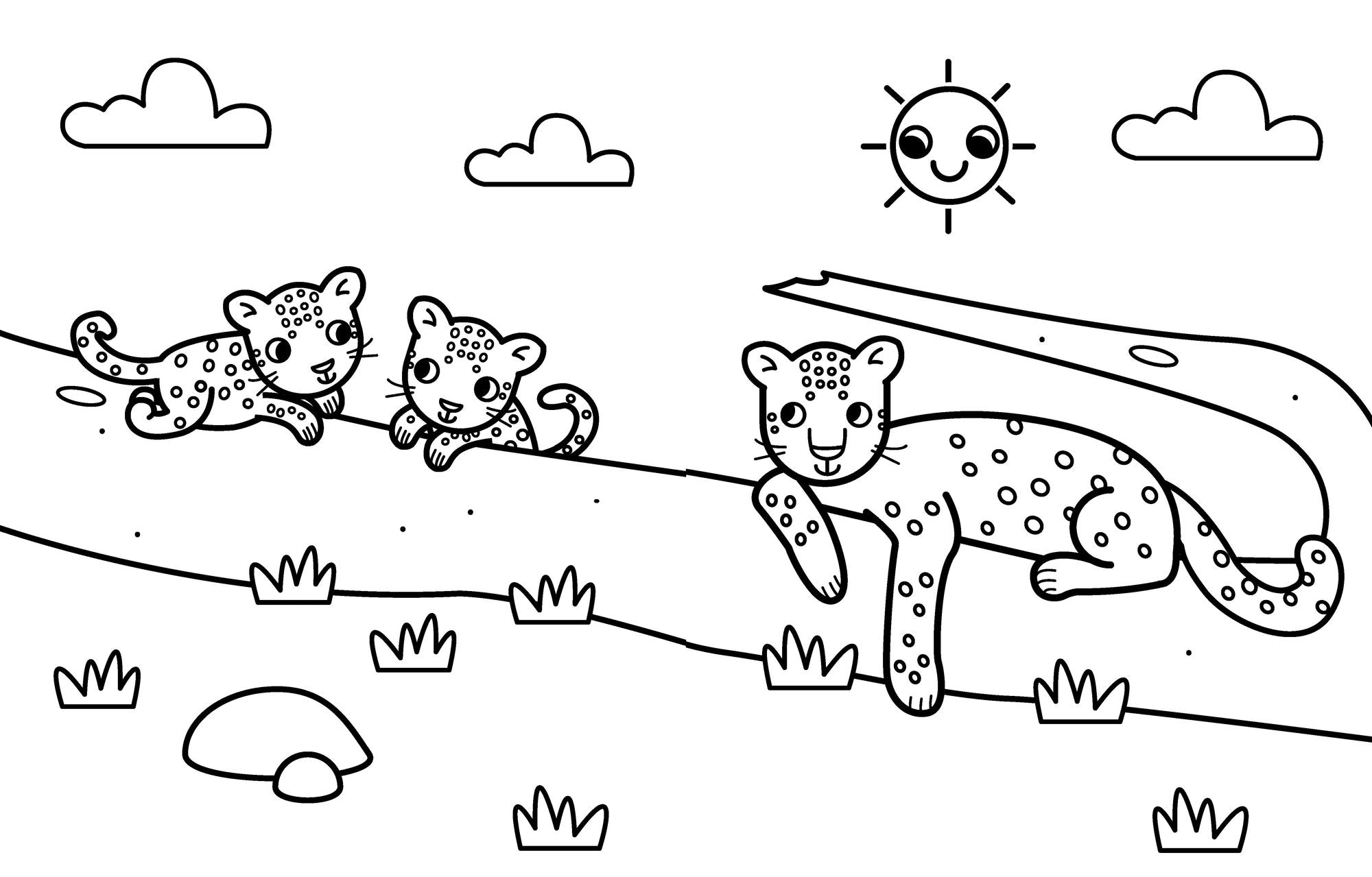 My Busy Baby Animals Coloring Book
