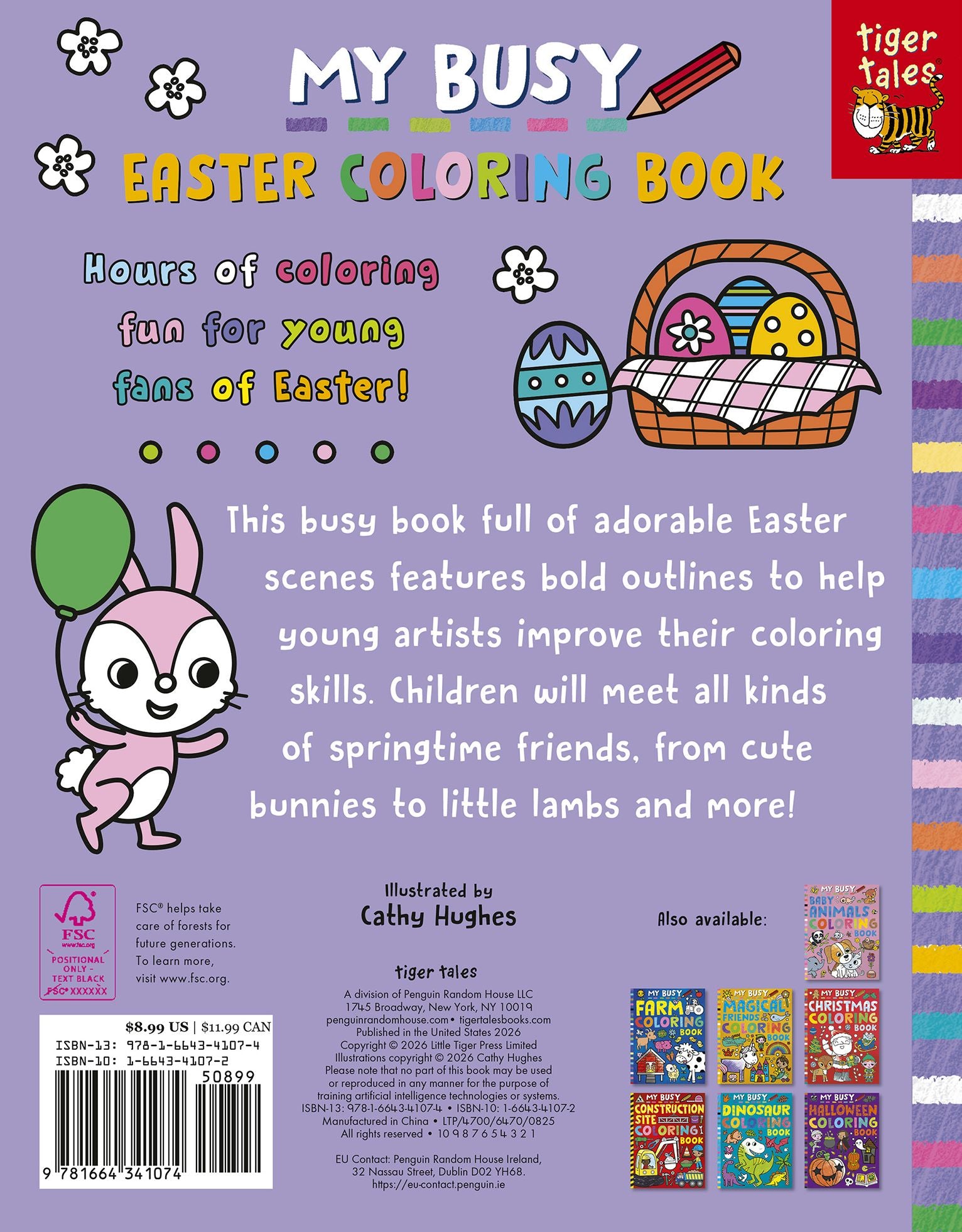 My Busy Easter Coloring Book