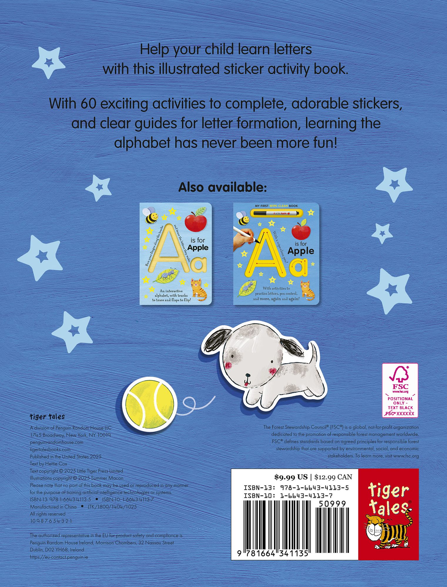 A is for Apple Sticker Activity Book: More than 100 Stickers!