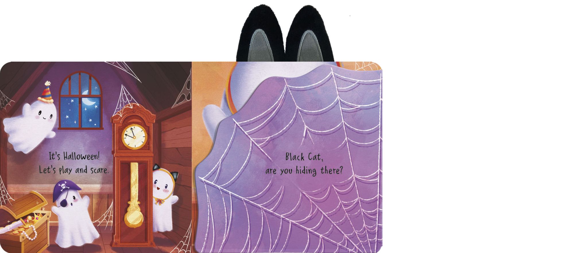 Can You Find the Black Cat?: With flaps to lift!