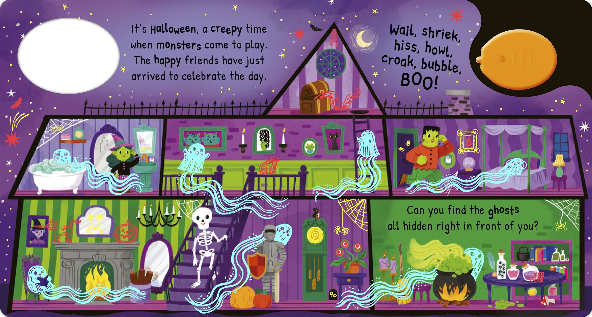 Magic Flashlight: Ghost Hunt: With invisible ink and UV flashlight