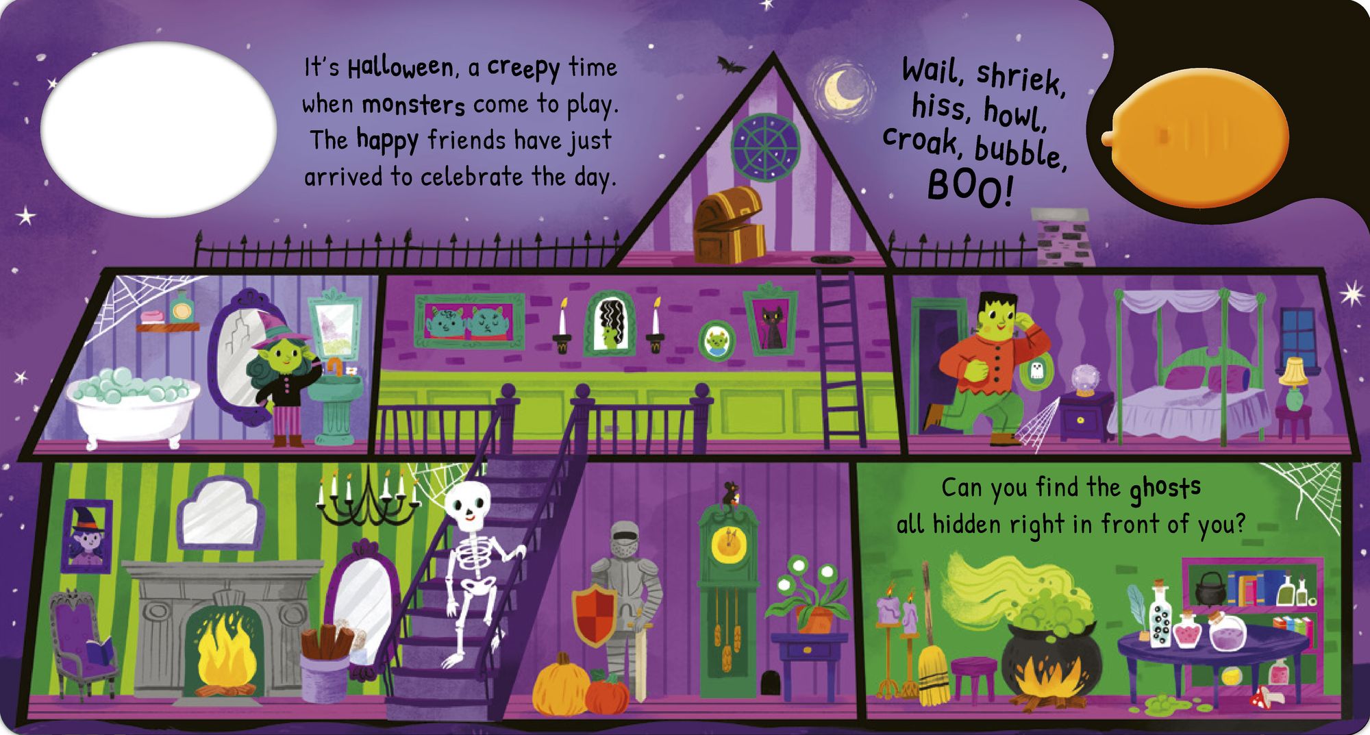 Magic Flashlight: Ghost Hunt: With invisible ink and UV flashlight