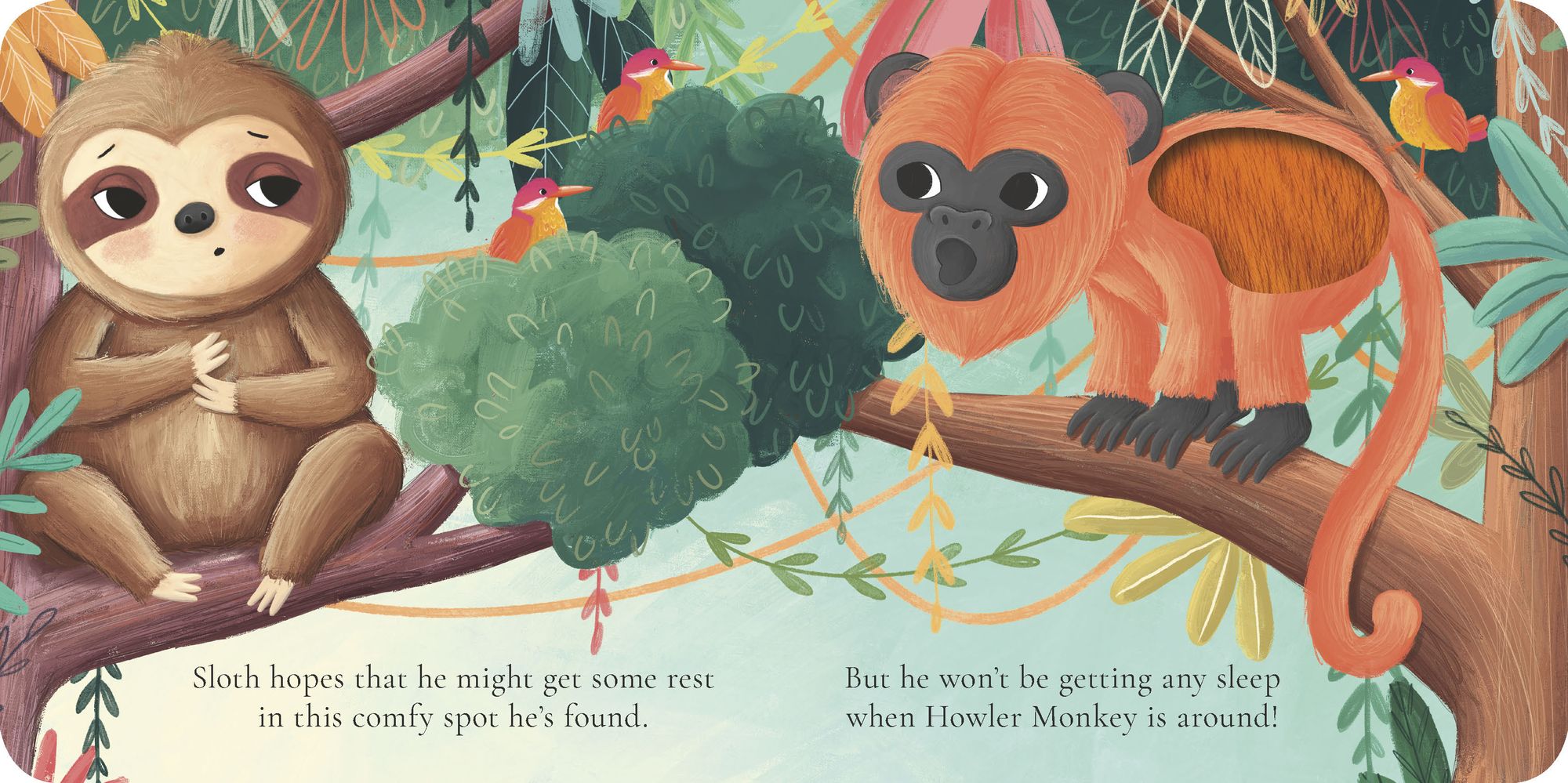 Sleepy Sloth: A touch-and-feel book