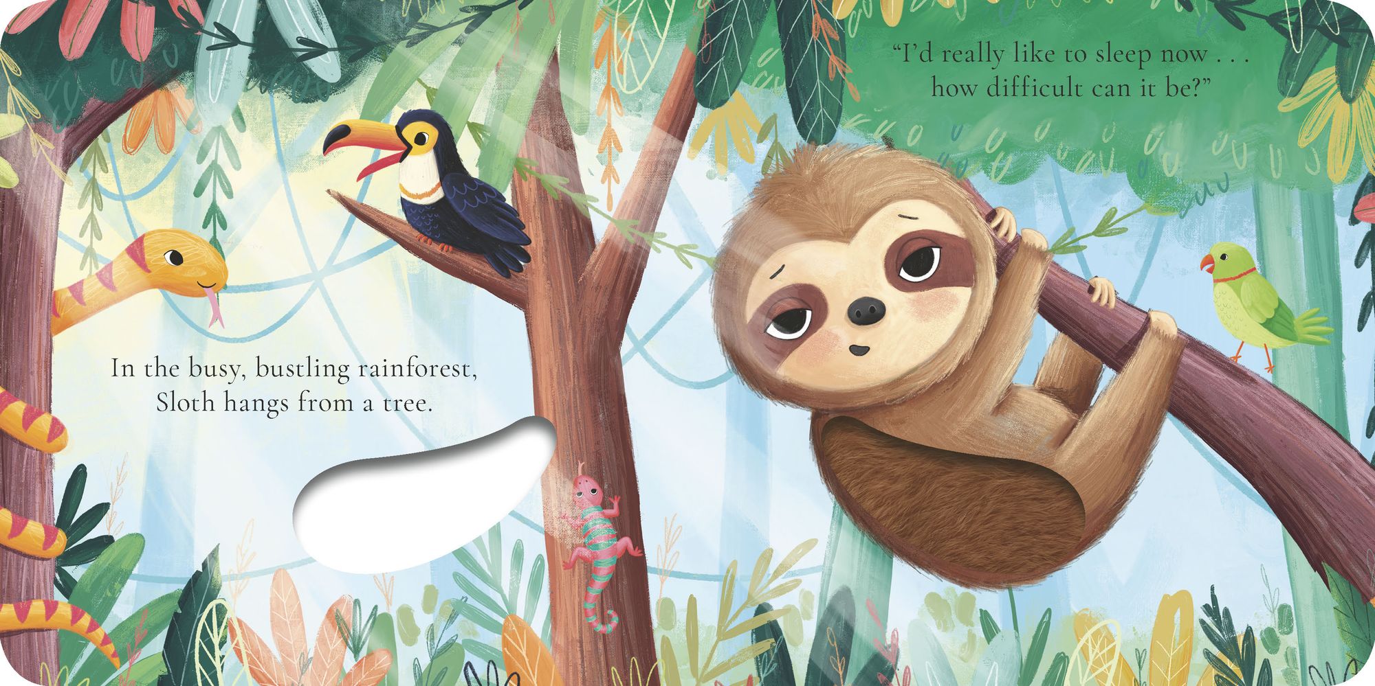 Sleepy Sloth: A touch-and-feel book
