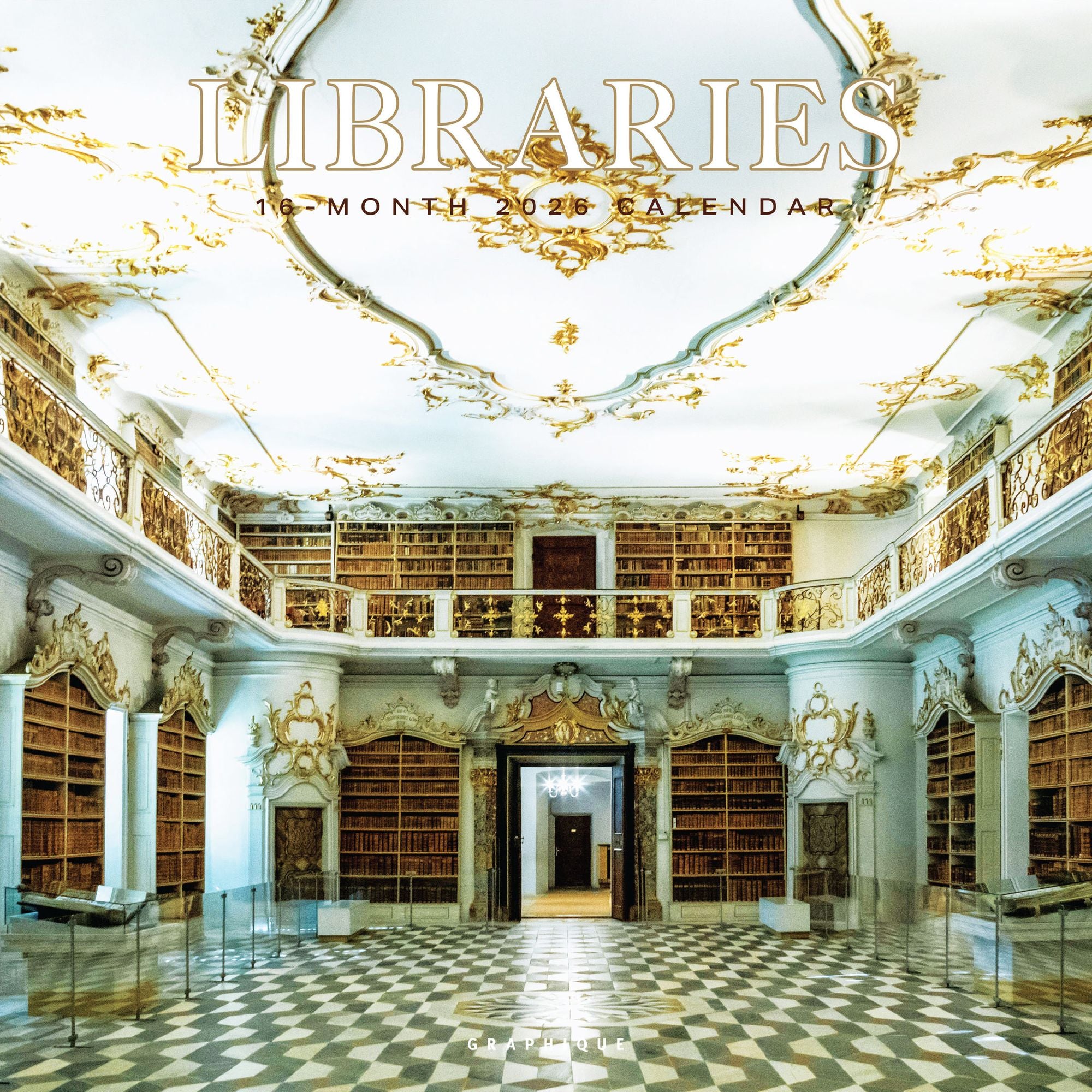 2026 Libraries Wall Calendar