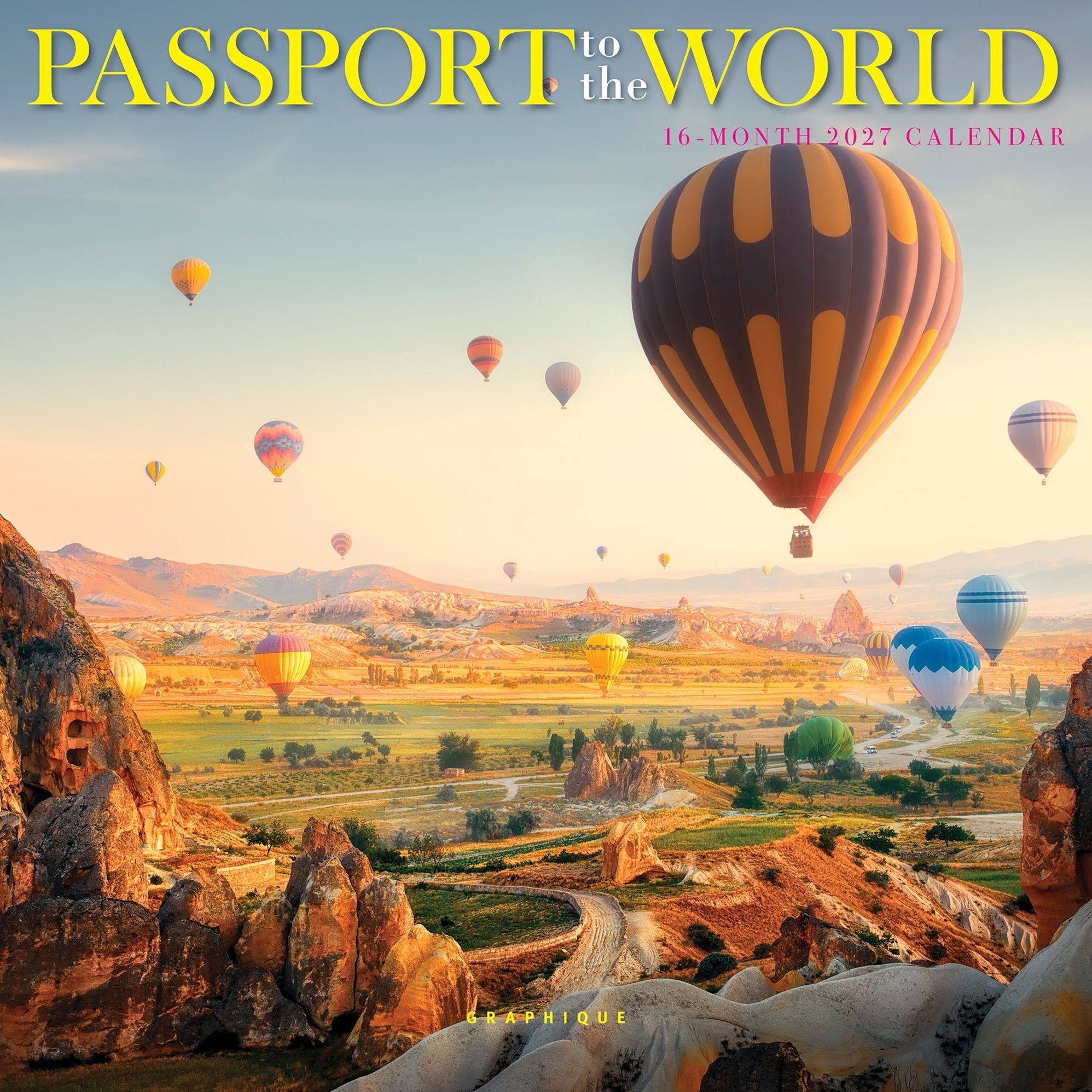 2027 Passport to the World Mini Wall Calendar