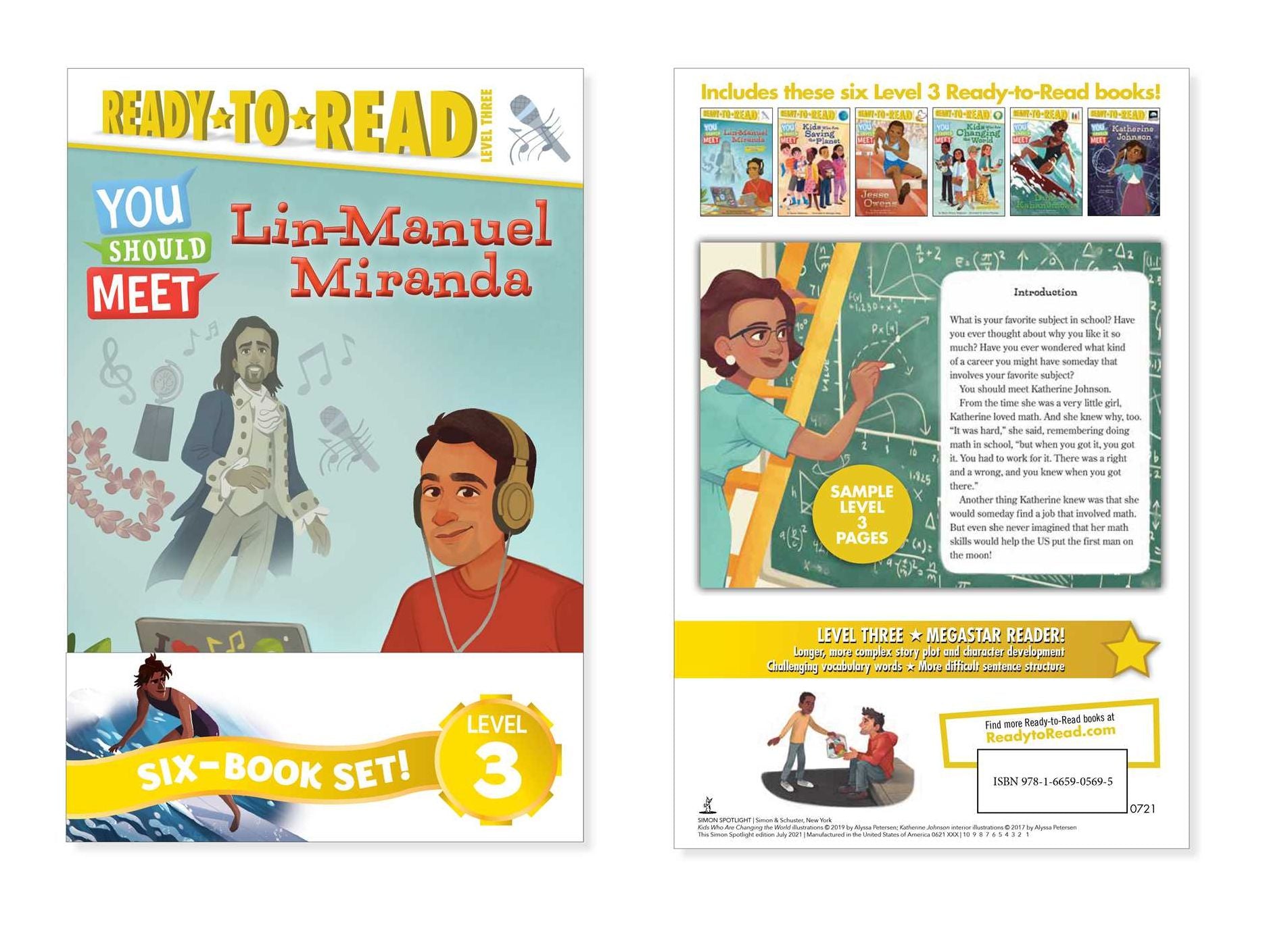You Should Meet Ready-to-Read Value Pack 2: Lin-Manuel Miranda; Kids Who Are Saving the Planet; Jesse Owens; Kids Who Are Changing the World; Duke Kahanamoku; Katherine Johnson