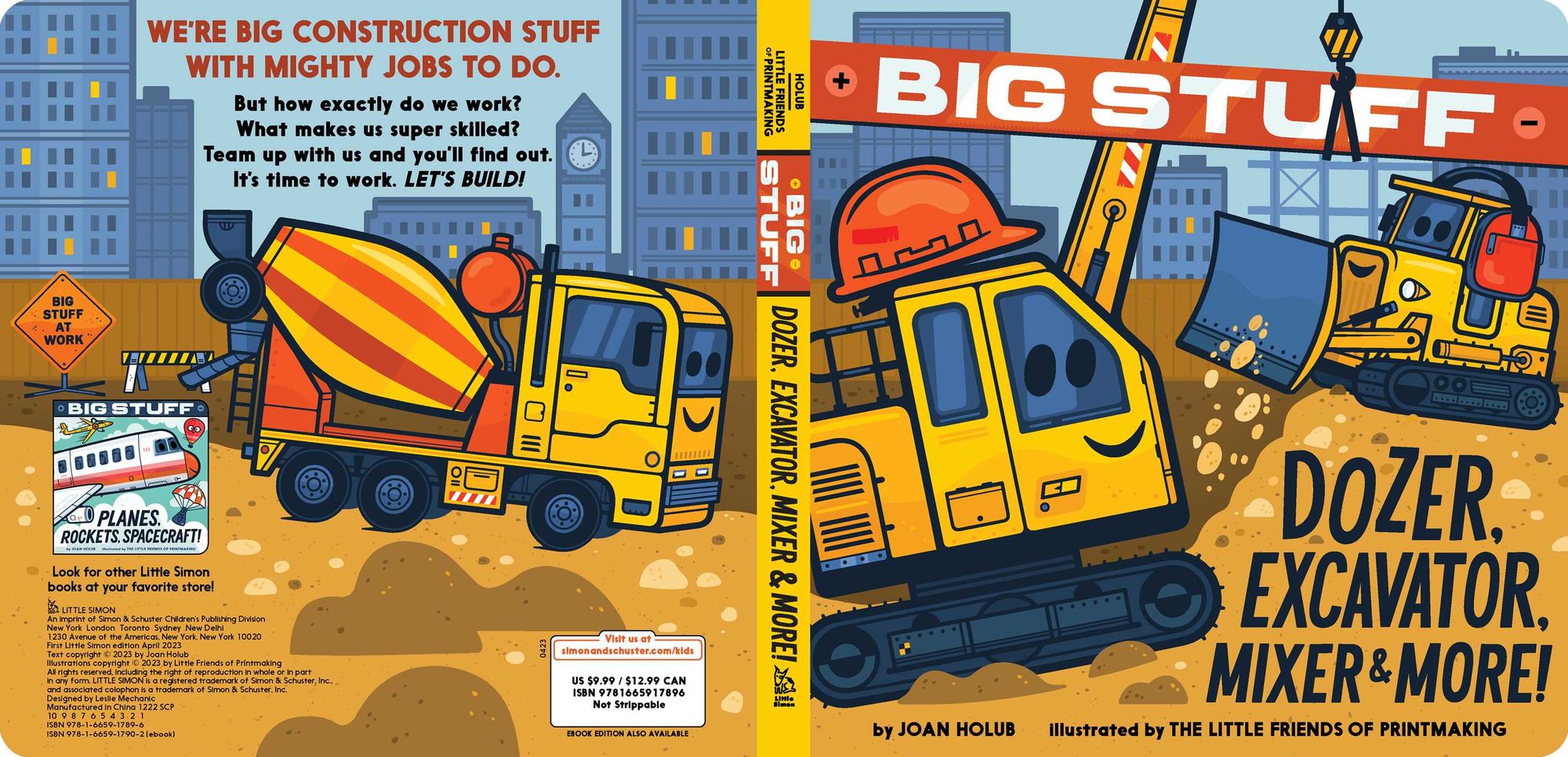 Big Stuff Dozer, Excavator, Mixer & More!