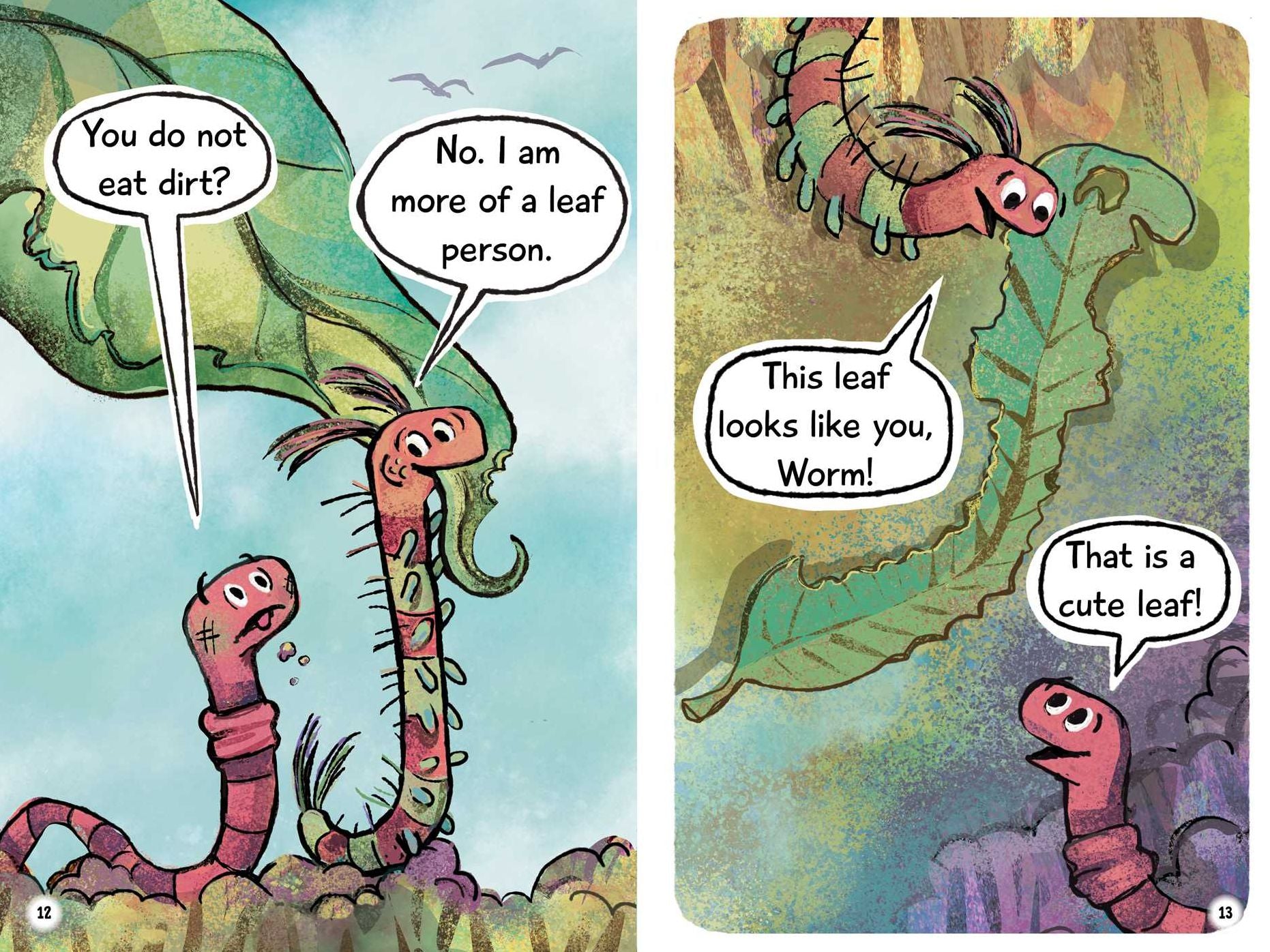 Worm and Caterpillar Are Friends: Ready-to-Read Graphics Level 1