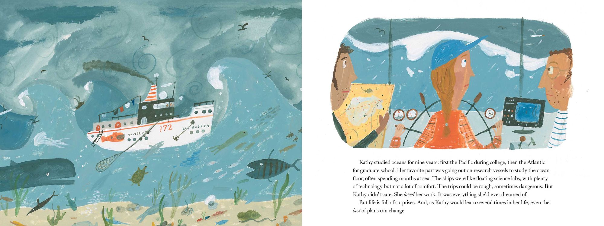 The High-Flying, Deep-Diving Adventures of Kathy Sullivan: Astronaut and Oceanographer