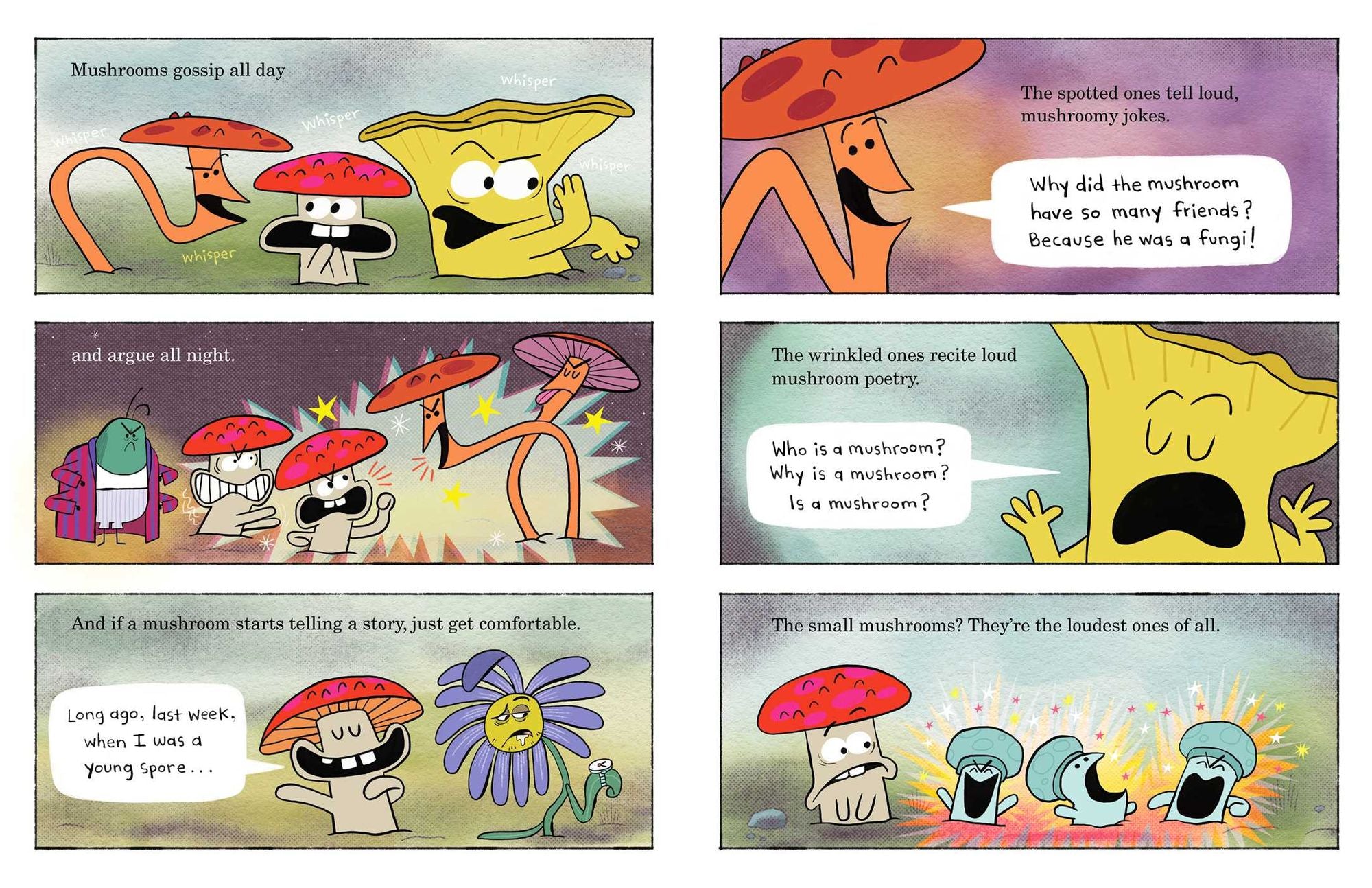 Monty and the Mushrooms