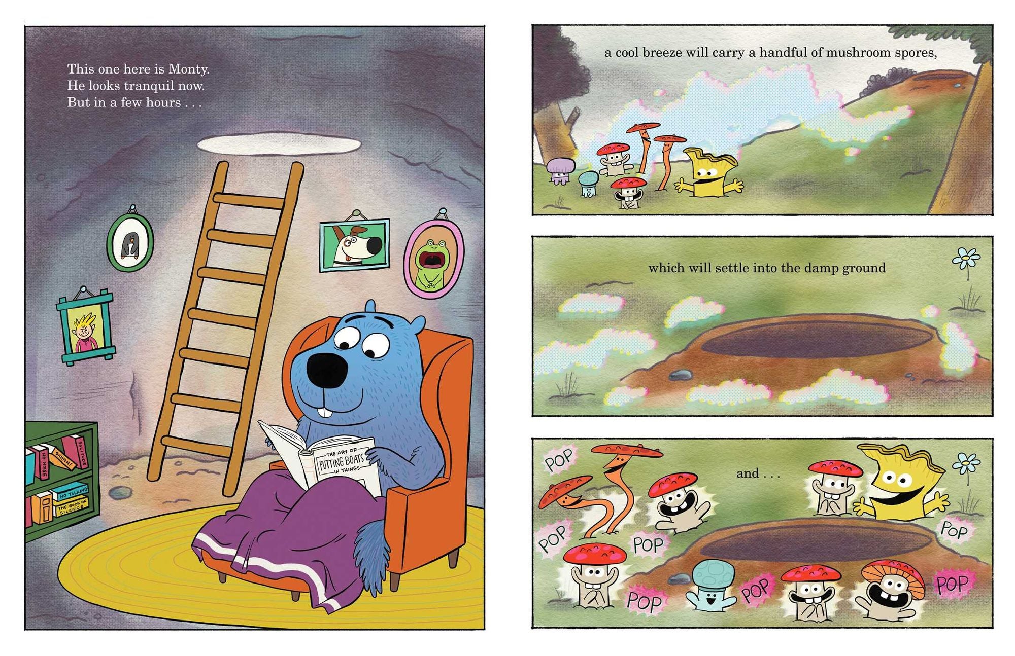 Monty and the Mushrooms