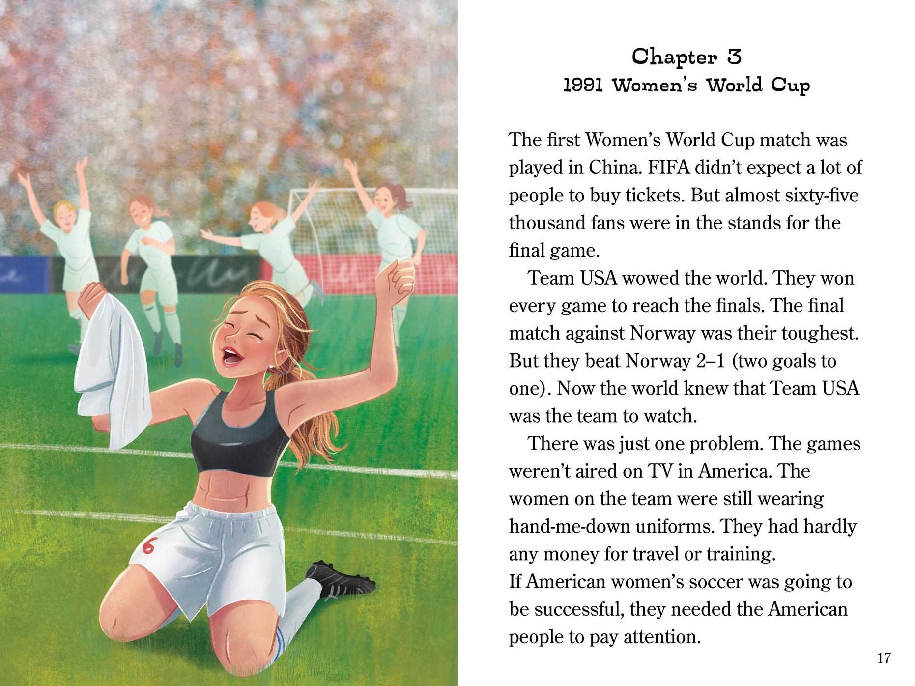 Squad Goals: The Unstoppable Women of the US Women's National Soccer Team (Ready-to-Read Level 3)