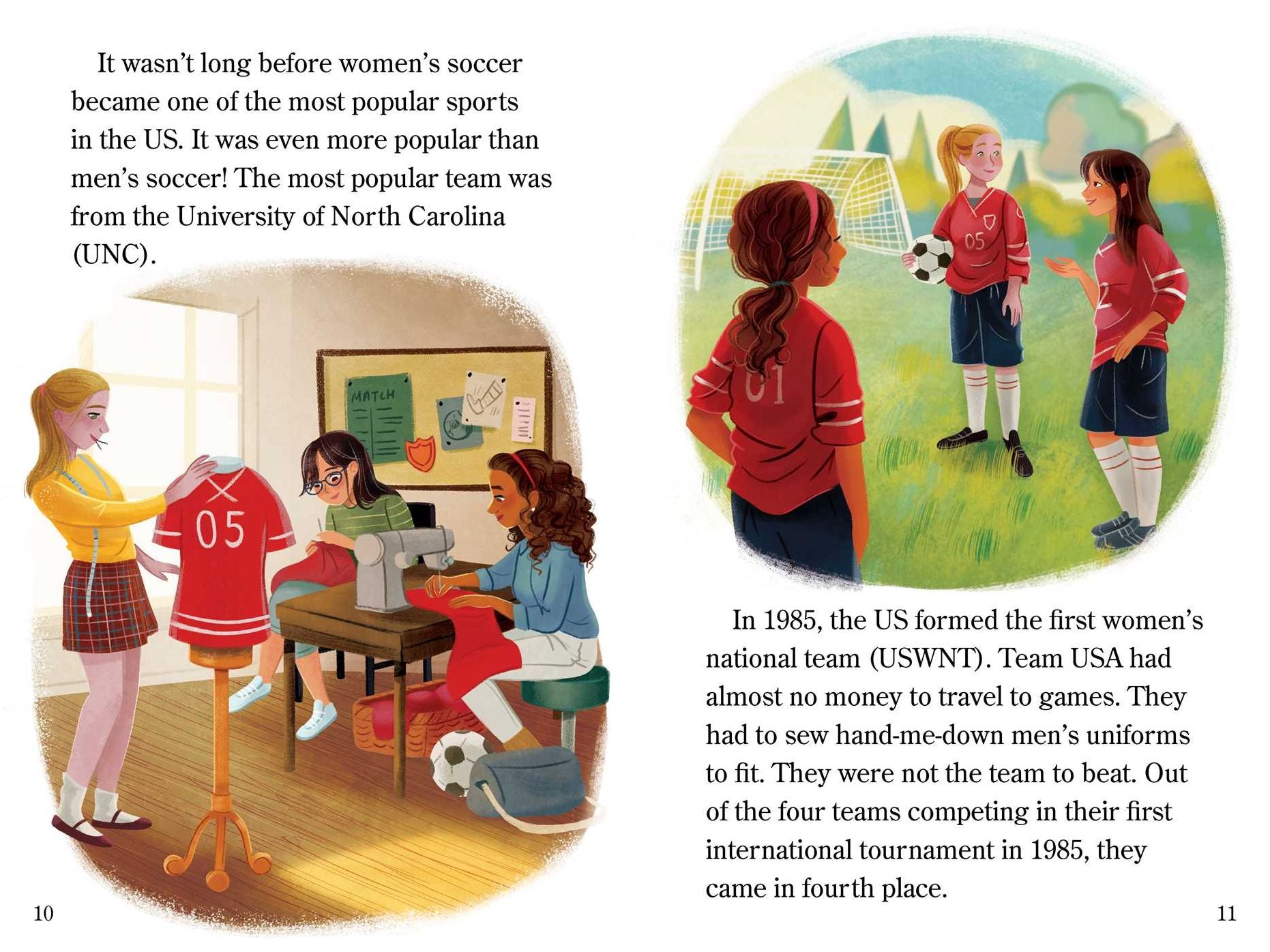 Squad Goals: The Unstoppable Women of the US Women's National Soccer Team (Ready-to-Read Level 3)