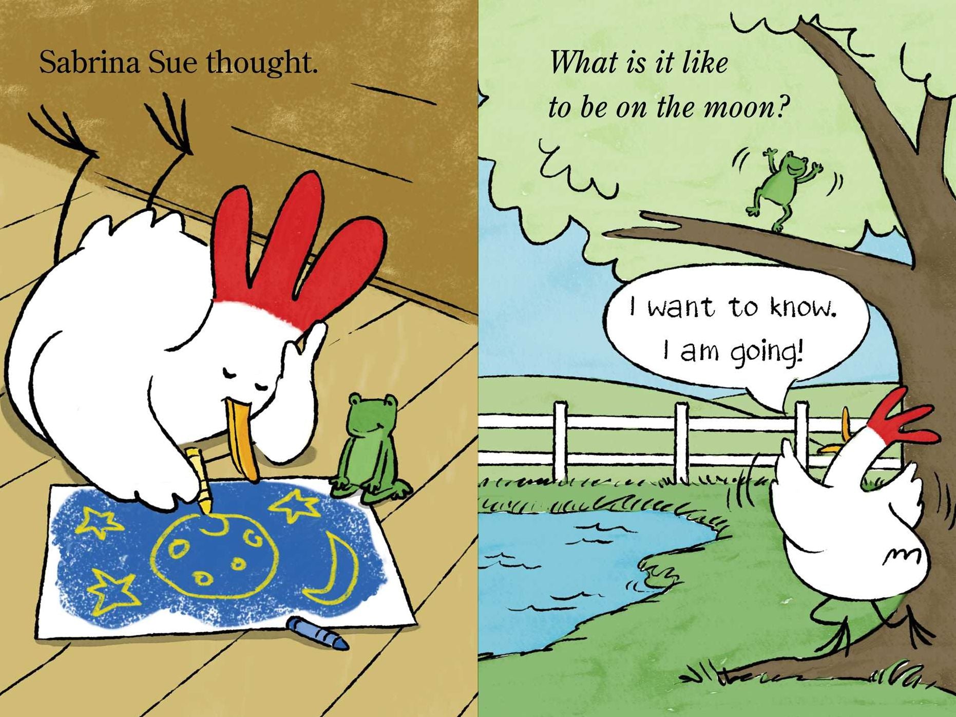 Sabrina Sue Loves the Moon: Ready-to-Read Level 1
