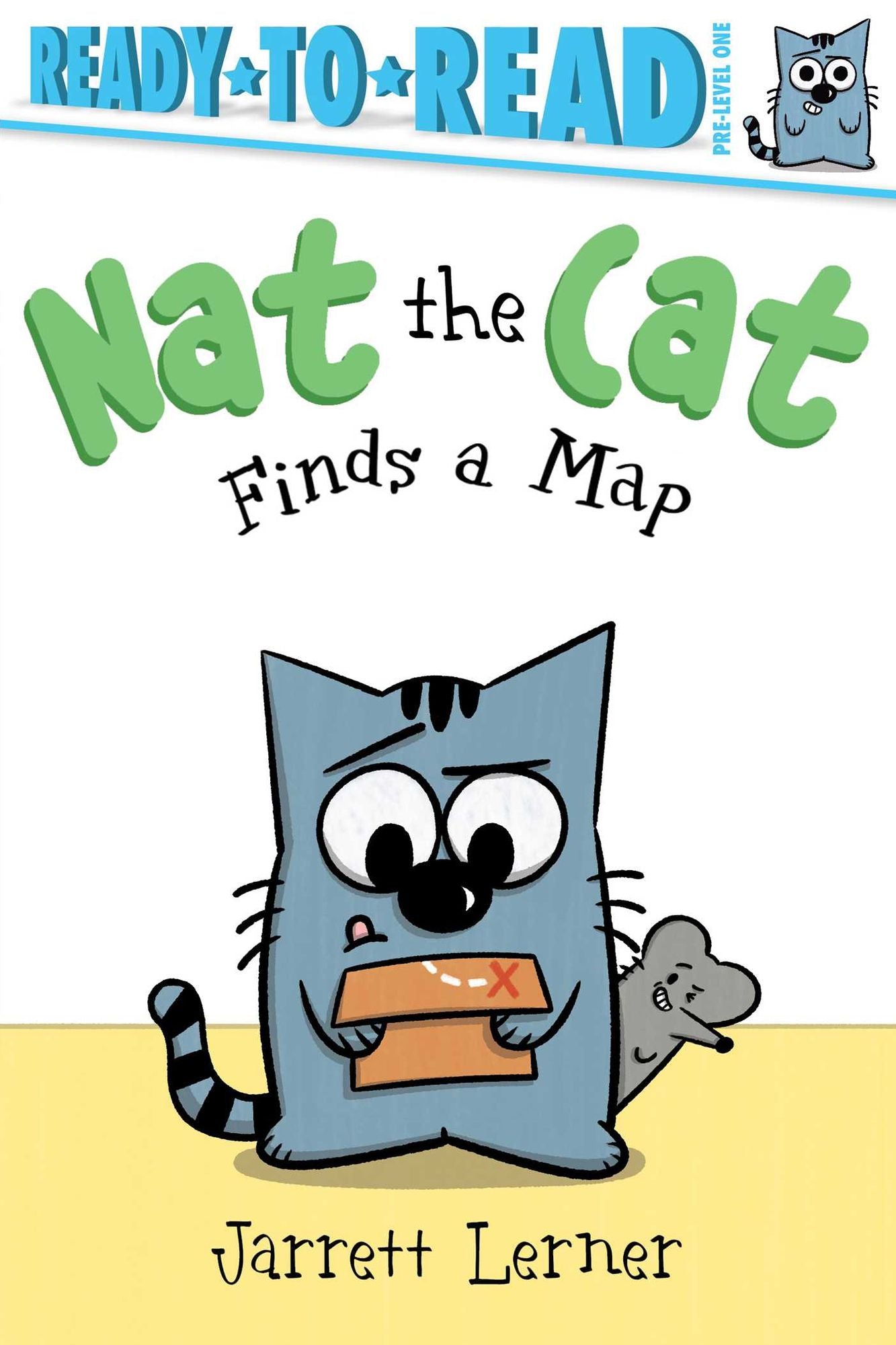 Nat the Cat Finds a Map: Ready-to-Read Pre-Level 1