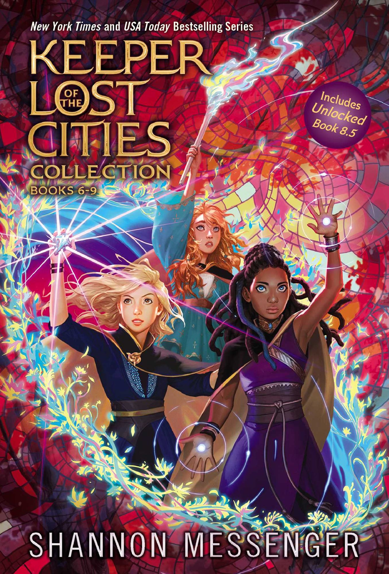 Keeper of the Lost Cities Collection Books 6-9 (Boxed Set): Nightfall; Flashback; Legacy; Unlocked Book 8.5; Stellarlune