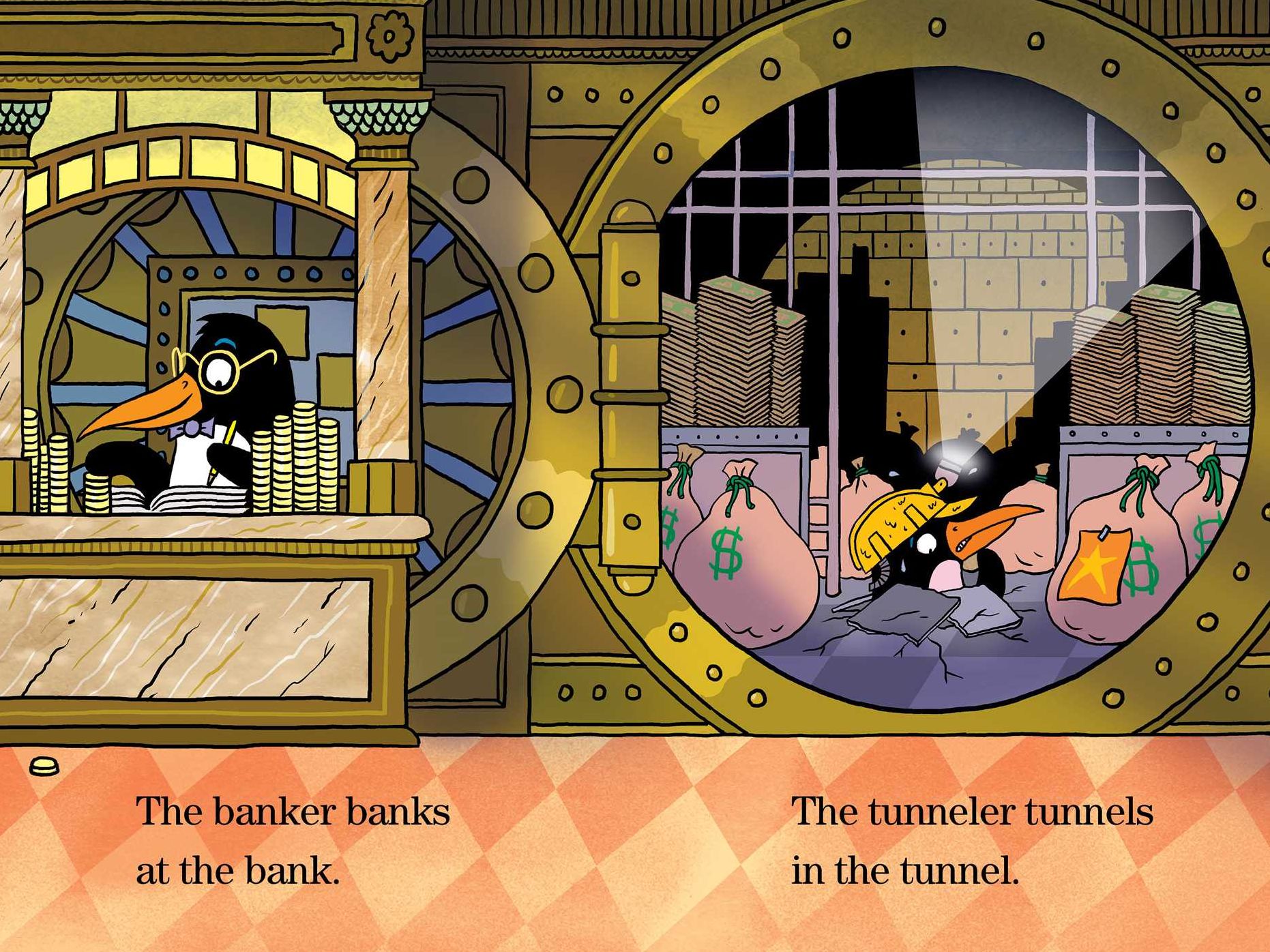 The Tunneler Tunnels in the Tunnel: Ready-to-Read Level 1 (Theodor Seuss Geisel Honor Book)