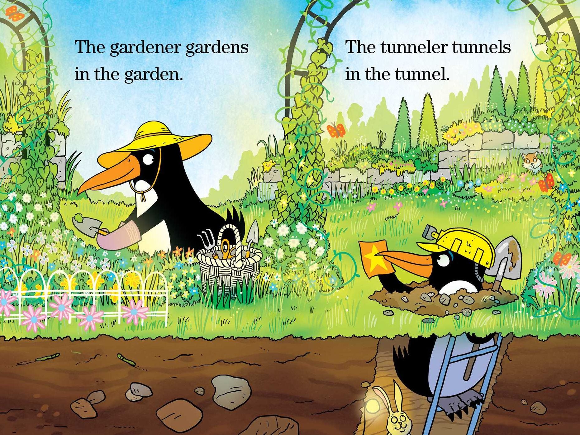 The Tunneler Tunnels in the Tunnel: Ready-to-Read Level 1 (Theodor Seuss Geisel Honor Book)
