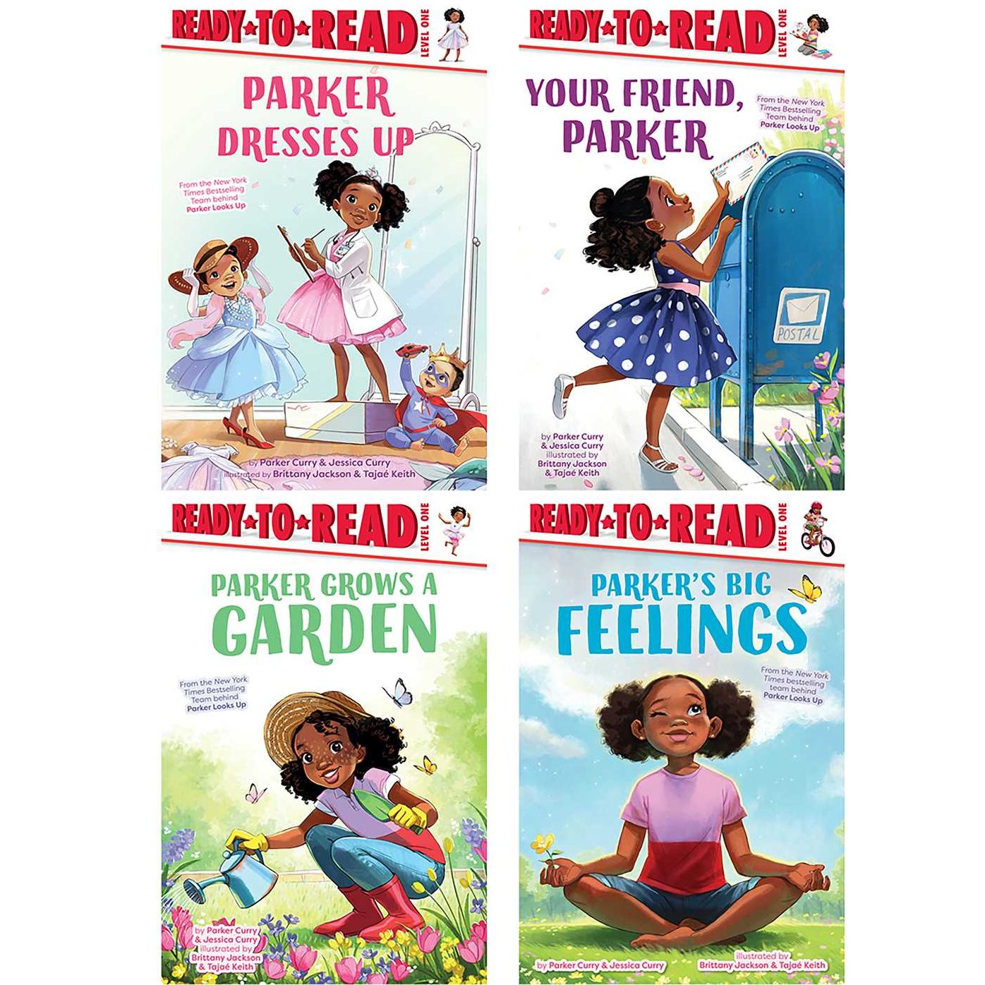 Five Extraordinary Parker Stories!: Parker Dresses Up; Your Friend, Parker; Parker Grows a Garden; Parker's Big Feelings; Parker's Slumber Party