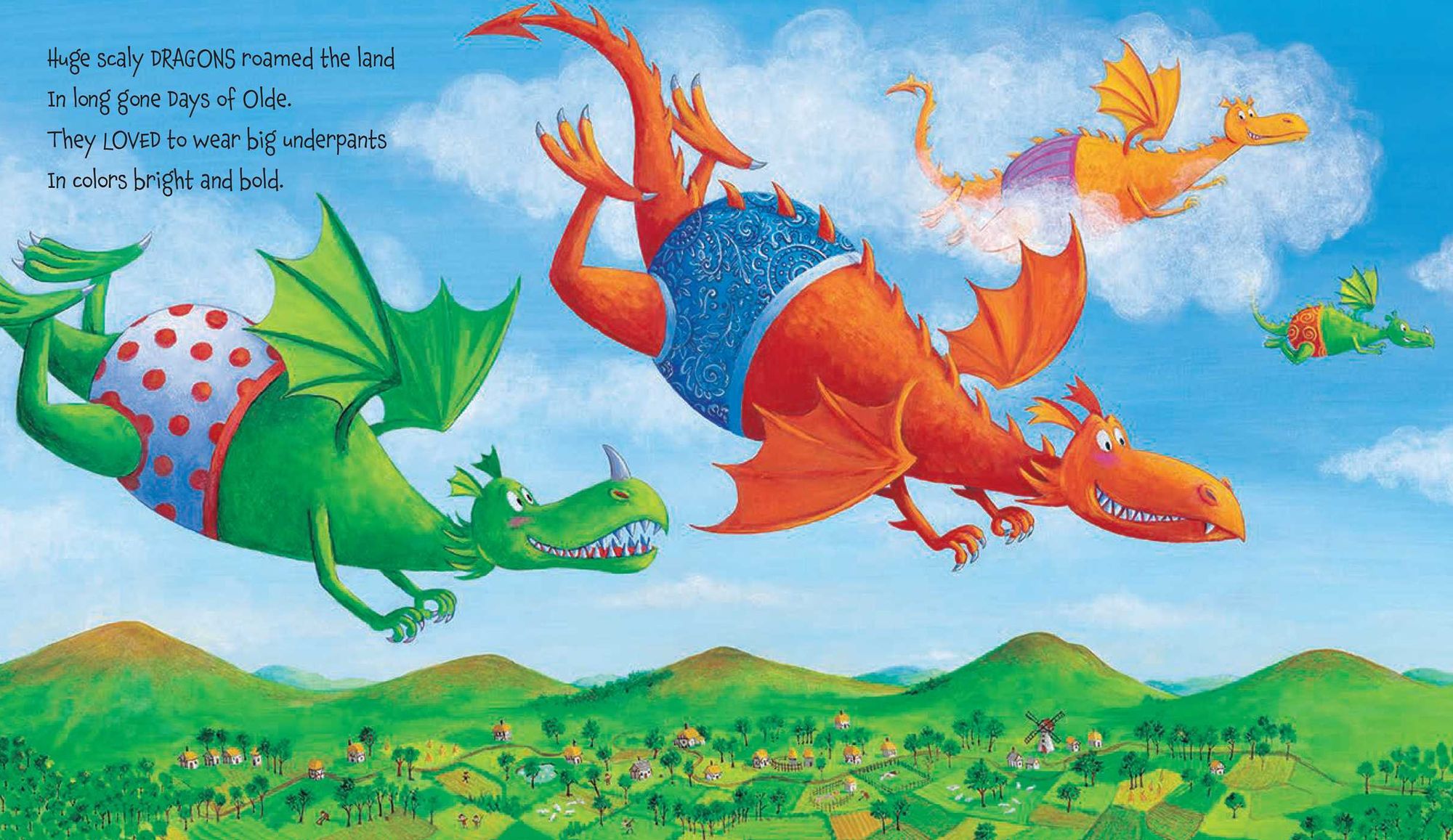 Dragons Love Underpants