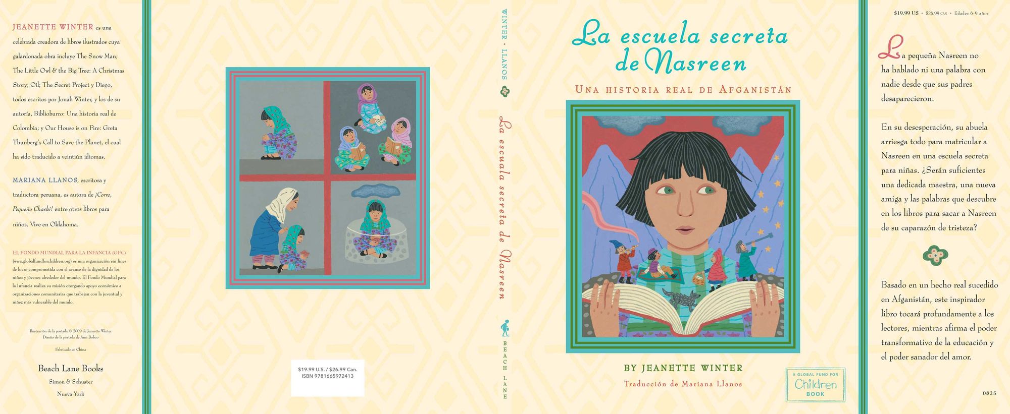 La escuela secreta de Nasreen (Nasreen's Secret School): Una historia real de Afganistán