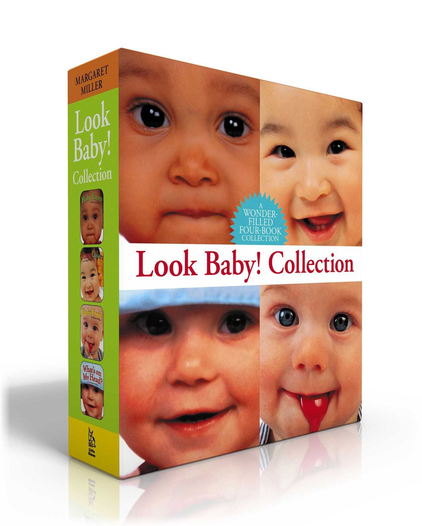 Look Baby! Collection (Boxed Set): Baby Faces; I Love Colors; Baby Food; What's On My Head?