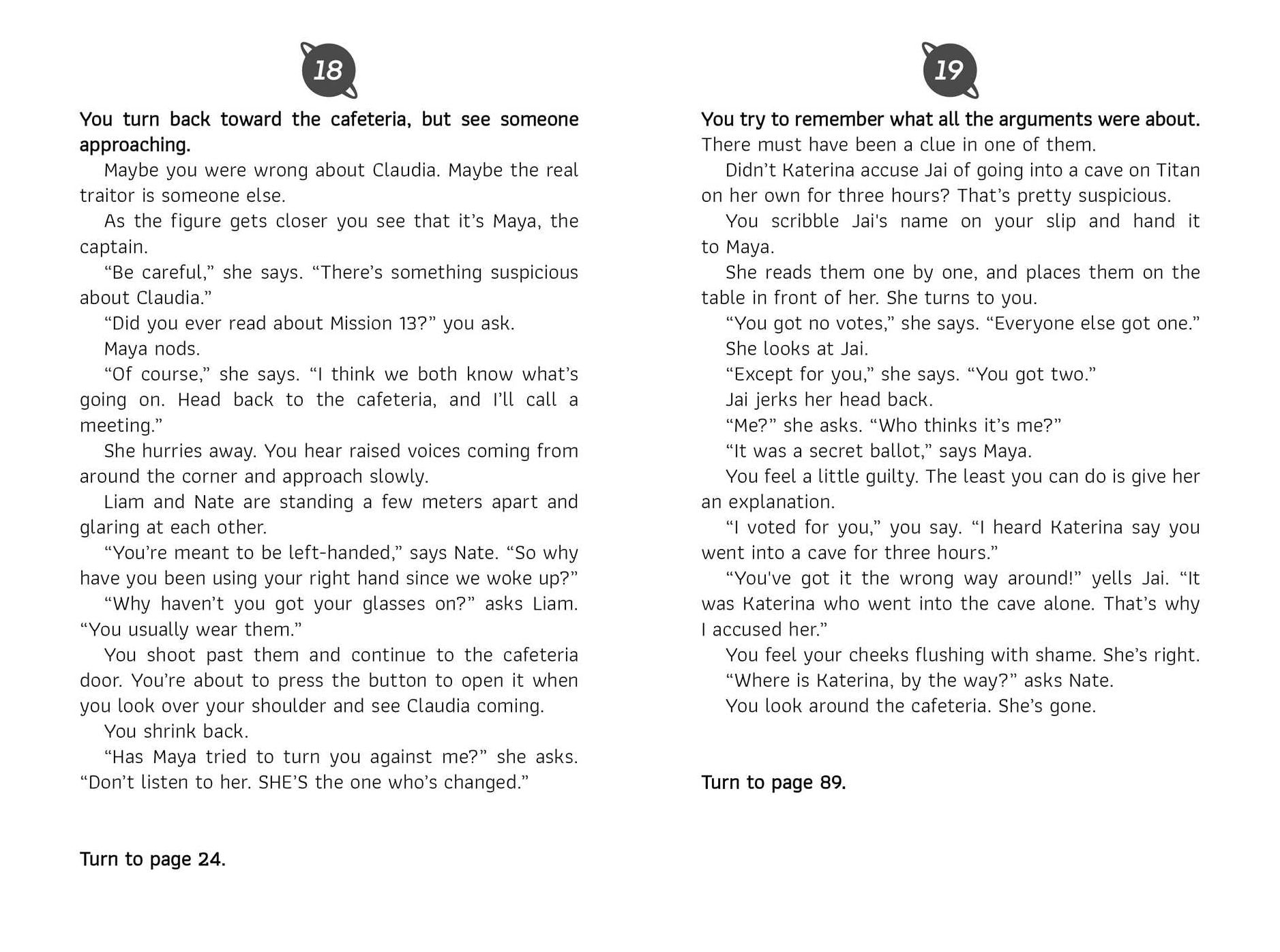 Traitors in Space: A Pick-Your-Own-Path Adventure