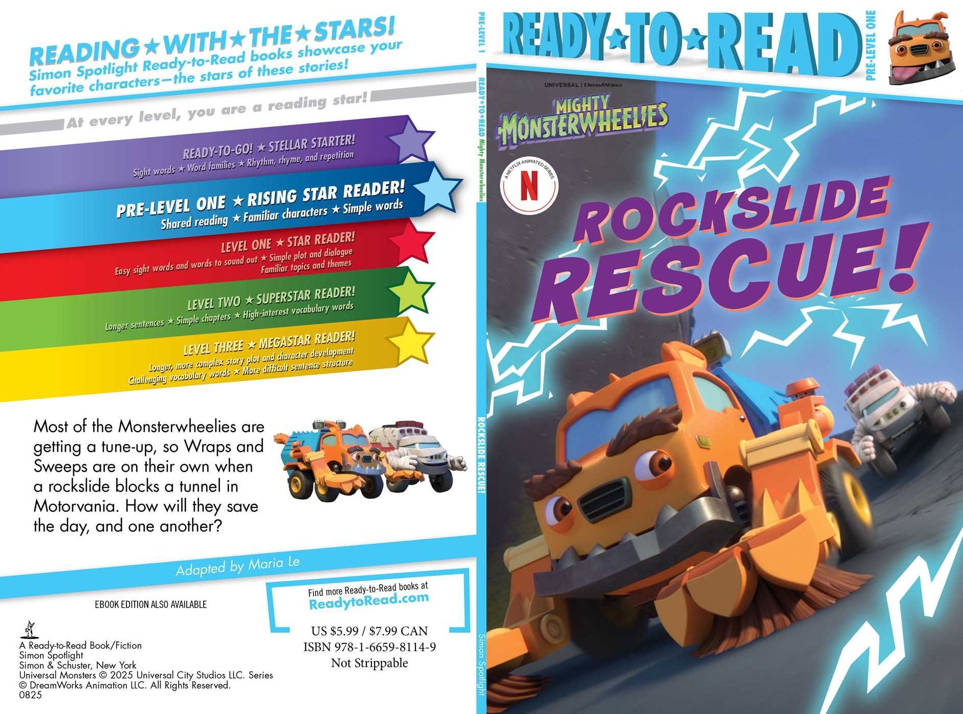 Rockslide Rescue!: Ready-to-Read Pre-Level 1